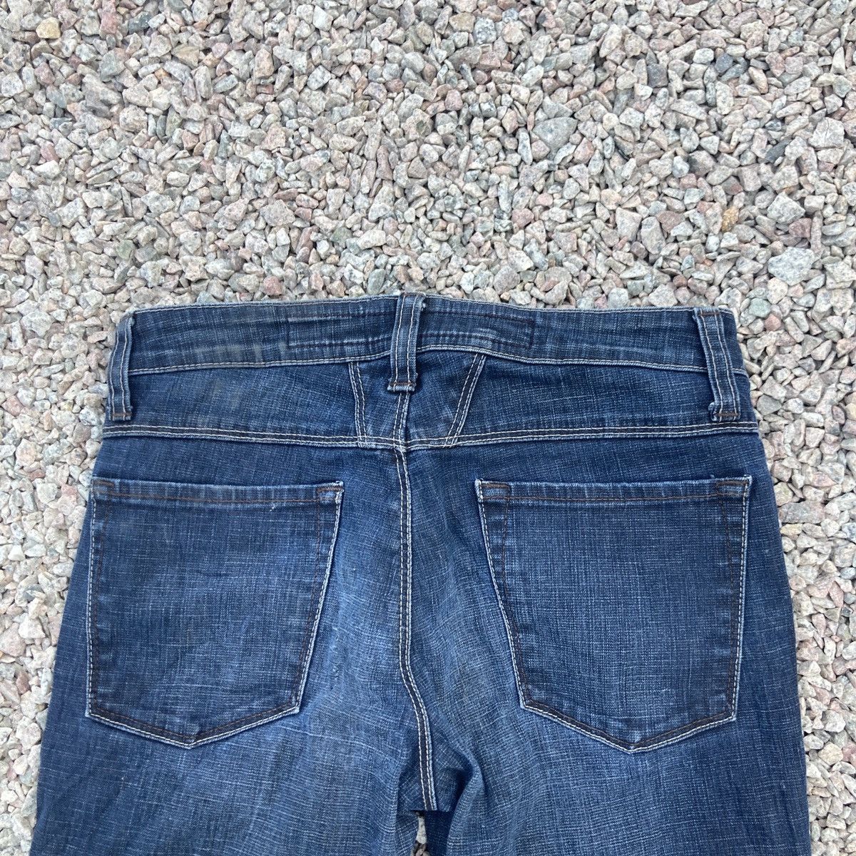Marithe + Francois Girbaud DISTRESSED MARITHE FRANCOIS GIRBAUD BOOTCUT JEANS Size 27" / US 4 / IT 40 - 6 Thumbnail