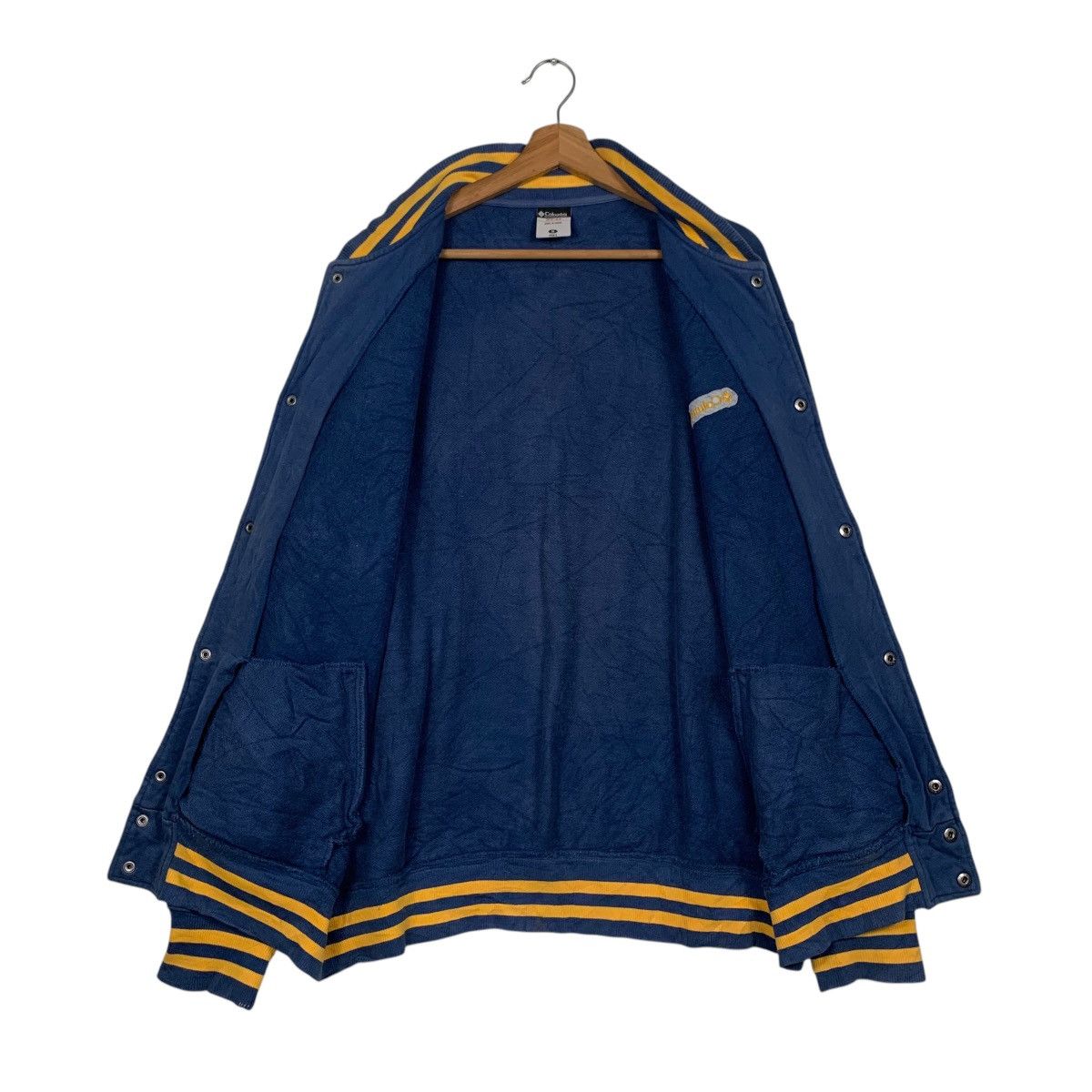 Columbia COLUMBIA Small Logo Blue Varsity Jacket #1720-C76 Size US M / EU 48-50 / 2 - 11 Thumbnail