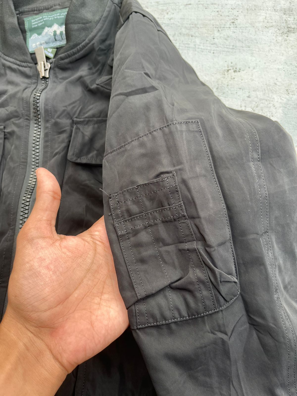 Japanese Brand Tactical Pocket Military Jacket Vintage Size US S / EU 44-46 / 1 - 4 Thumbnail