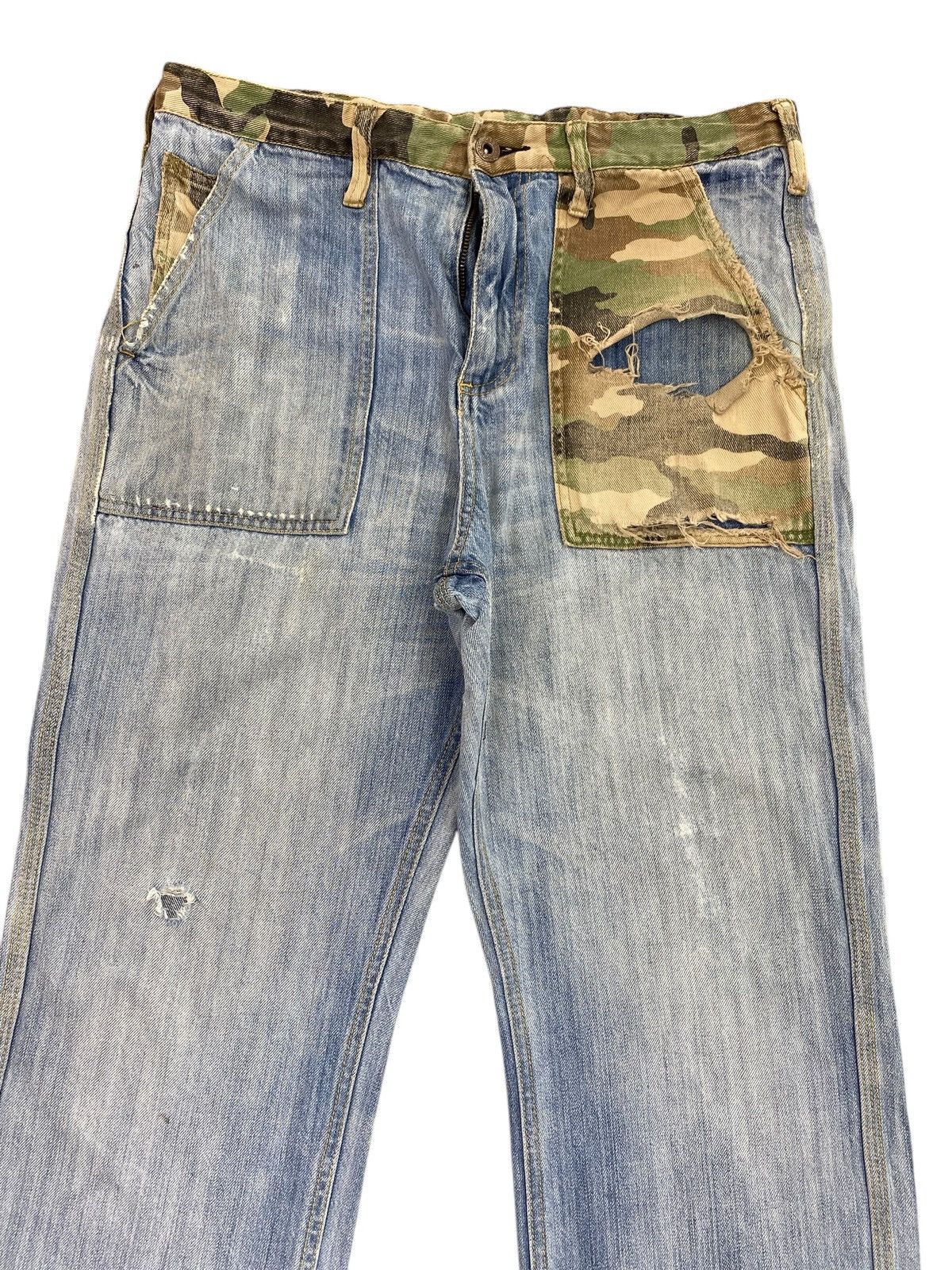 Japanese Brand Japanese Brand Faded Wash Ripped Style Distressed Jeans Size US 30 / EU 46 - 2 Thumbnail
