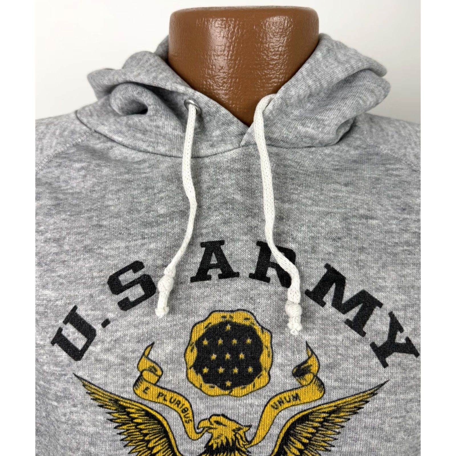 Vintage VINTAGE Unbranded Hoodie Mens Medium Gray Heather Raglan Lightweight Army 80s 90s Grunge Retro Pullover Hooded shirt Mens Size US M / EU 48-50 / 2 - 3 Thumbnail