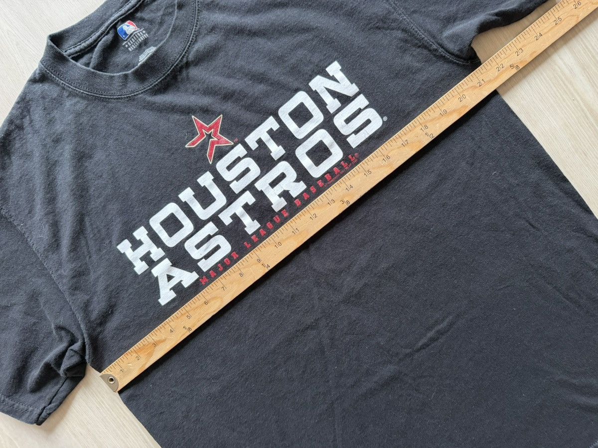 Vintage Vintage Houston Astros Spellout Tee Sz L Size US L / EU 52-54 / 3 - 3 Thumbnail