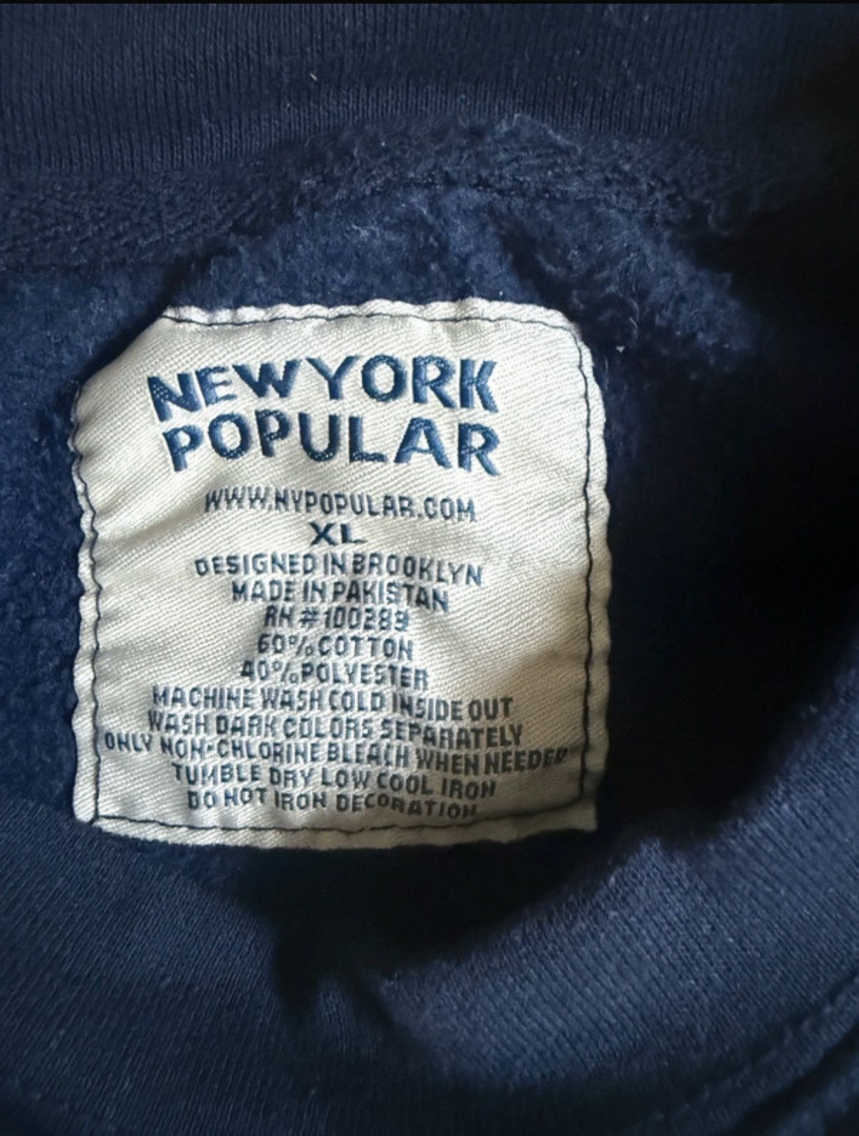 New York Yankees Vintage NEW YORK Varsity Sweatshirt Retro Crewneck Pullover Size US XL / EU 56 / 4 - 5 Thumbnail