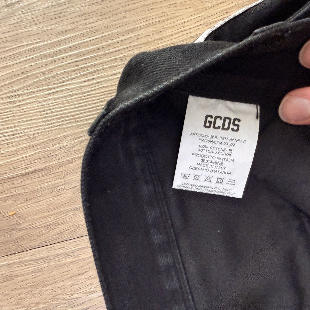 GCDS Womens GCDS Striped Legged Denim Size 23" - 4 Thumbnail