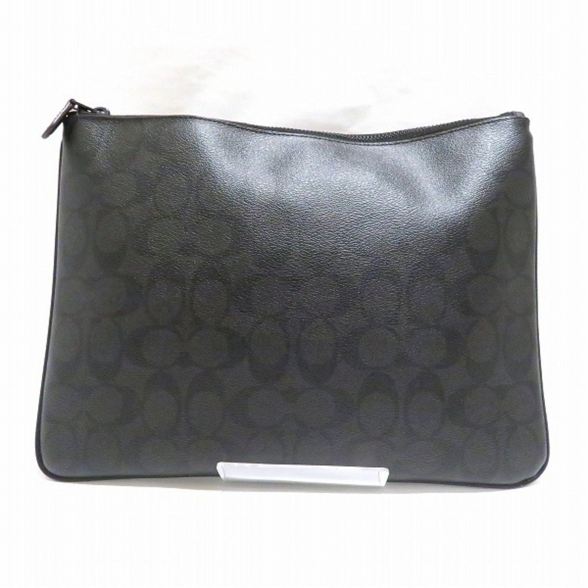 image of Coach Signature F25520 Bag Second Men's Women's in Black
