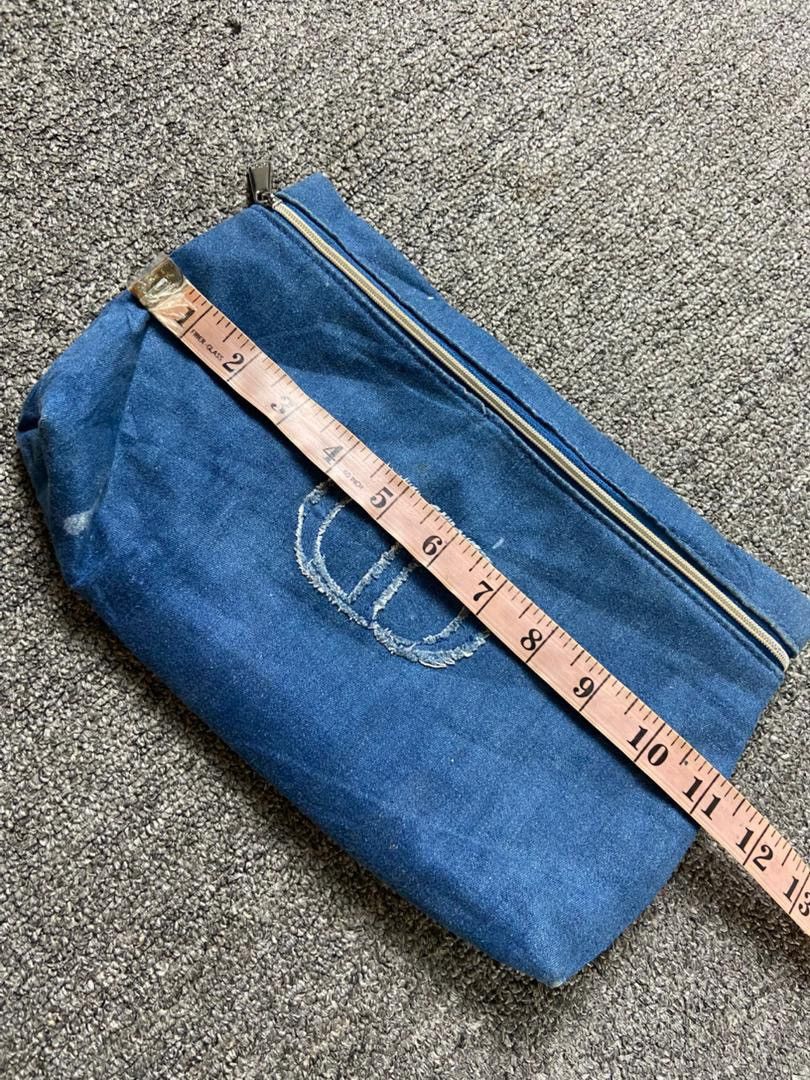 Christian Dior Monsieur Christian Dior Beaute Denim Makeup Pouch (204) Size ONE SIZE - 11 Thumbnail
