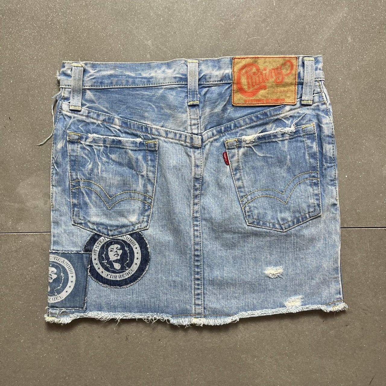 Hysteric Glamour × Le Grande Bleu (L.G.B.) Hysteric Glamour Denim Mini Skirt Size 31" - 11 Thumbnail