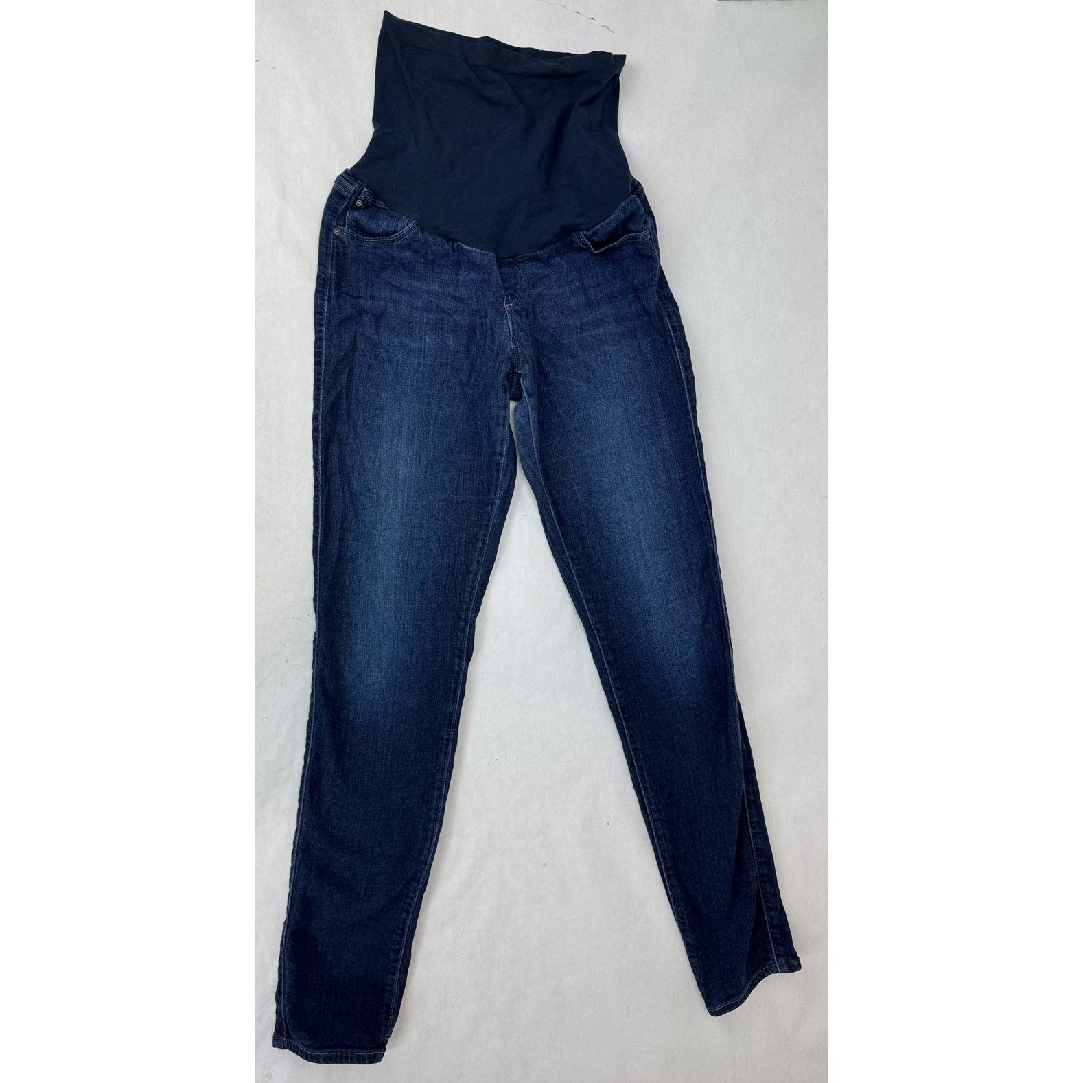 AG Adriano Goldschmied Adriano Goldschmied Maternity Jeans Skinny Full Panel 31 R Size 31" - 2 Thumbnail