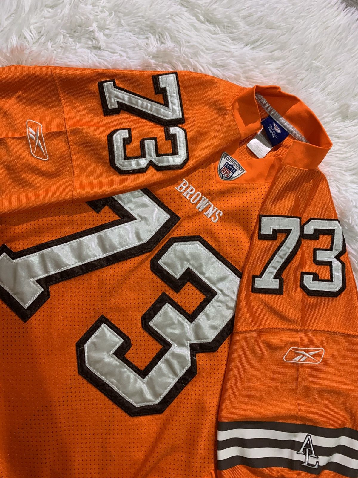 Reebok Cleveland Browns Joe Thomas #73 Football NFL Reebok Jersey Size US XL / EU 56 / 4 - 4 Thumbnail