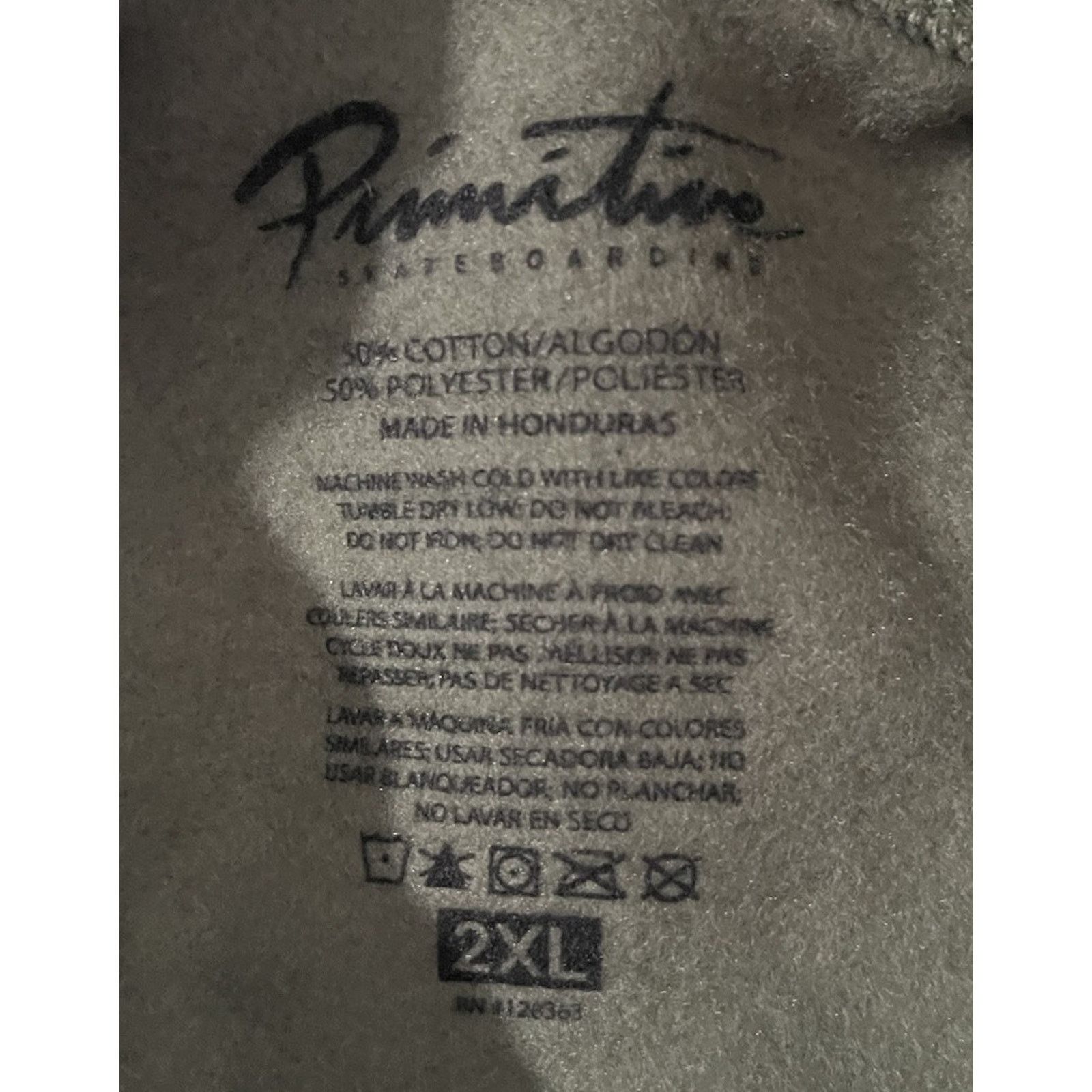 Primitive NEW Primitive Skateboarding Hoodie Olive Pullover Spellout Size US XXL / EU 58 / 5 - 5 Thumbnail