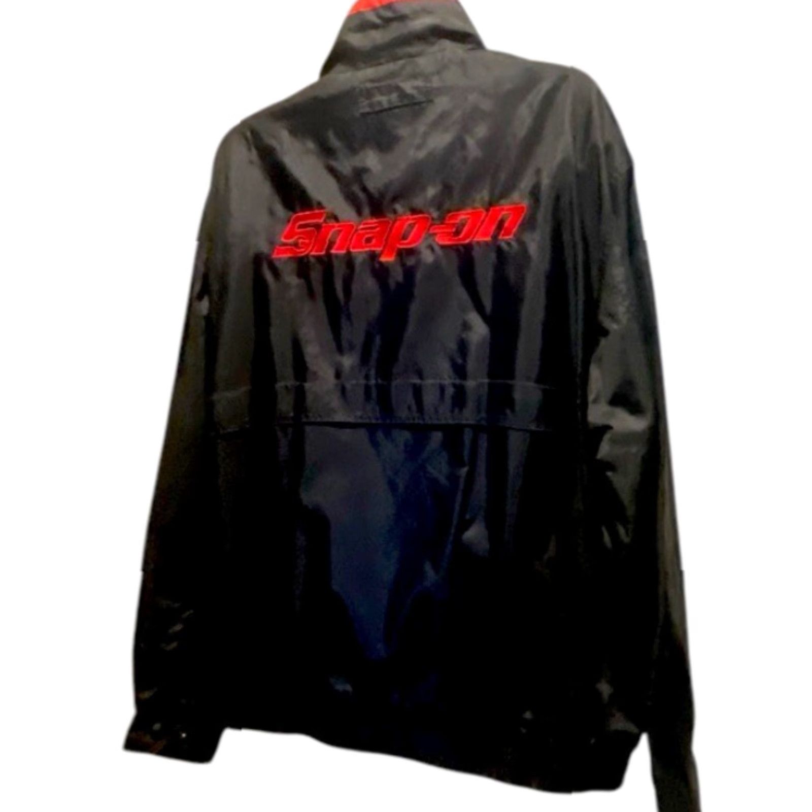 Vintage VINTAGE SnapOn Jacket Men’s XL Black Zip Snap Multiple Pockets Logo Embroidery Size US XL / EU 56 / 4 - 2 Thumbnail