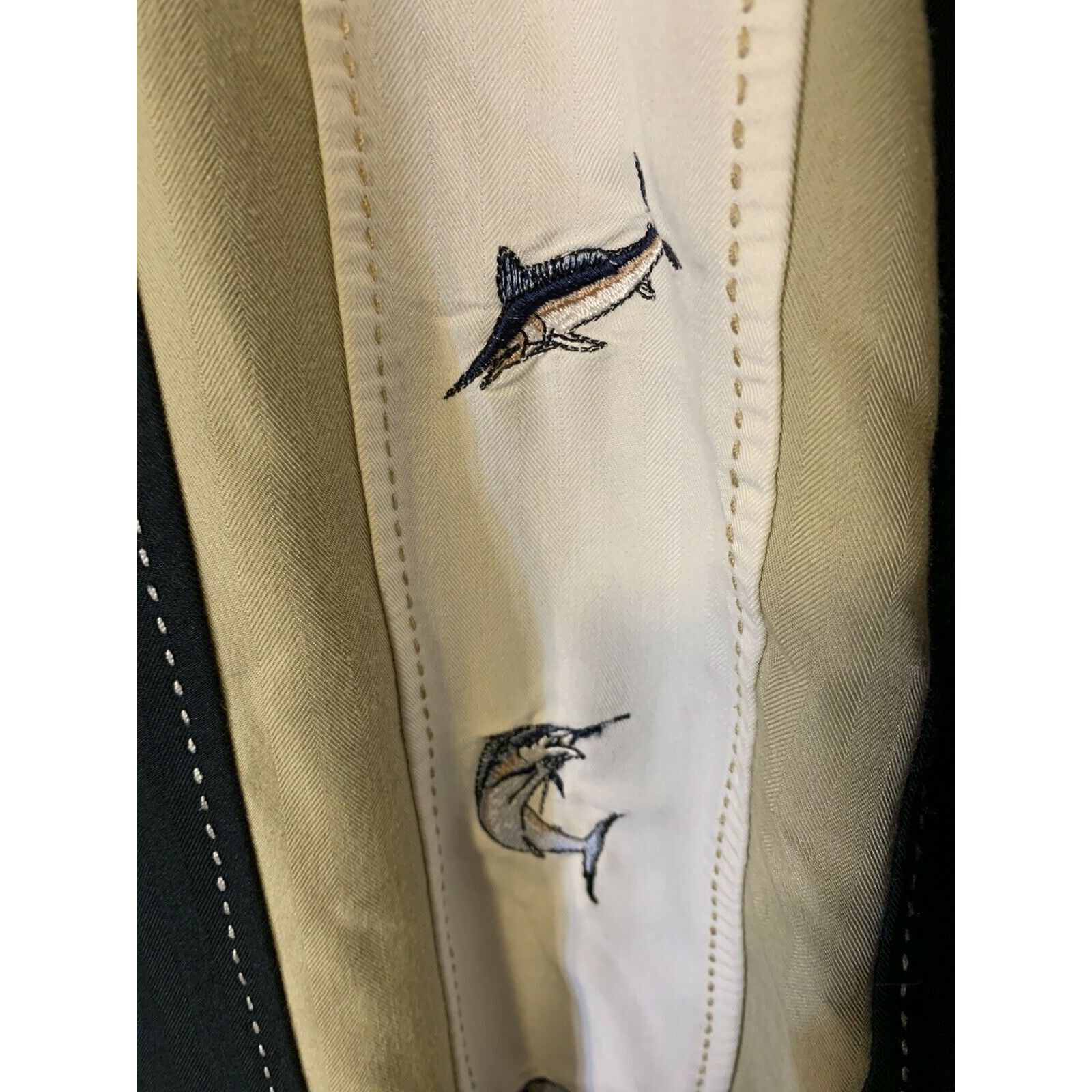 Other WORLD WIDE SPORTSMAN MEN'S Sz L Black Cream Angler FISHING S Size US L / EU 52-54 / 3 - 7 Thumbnail