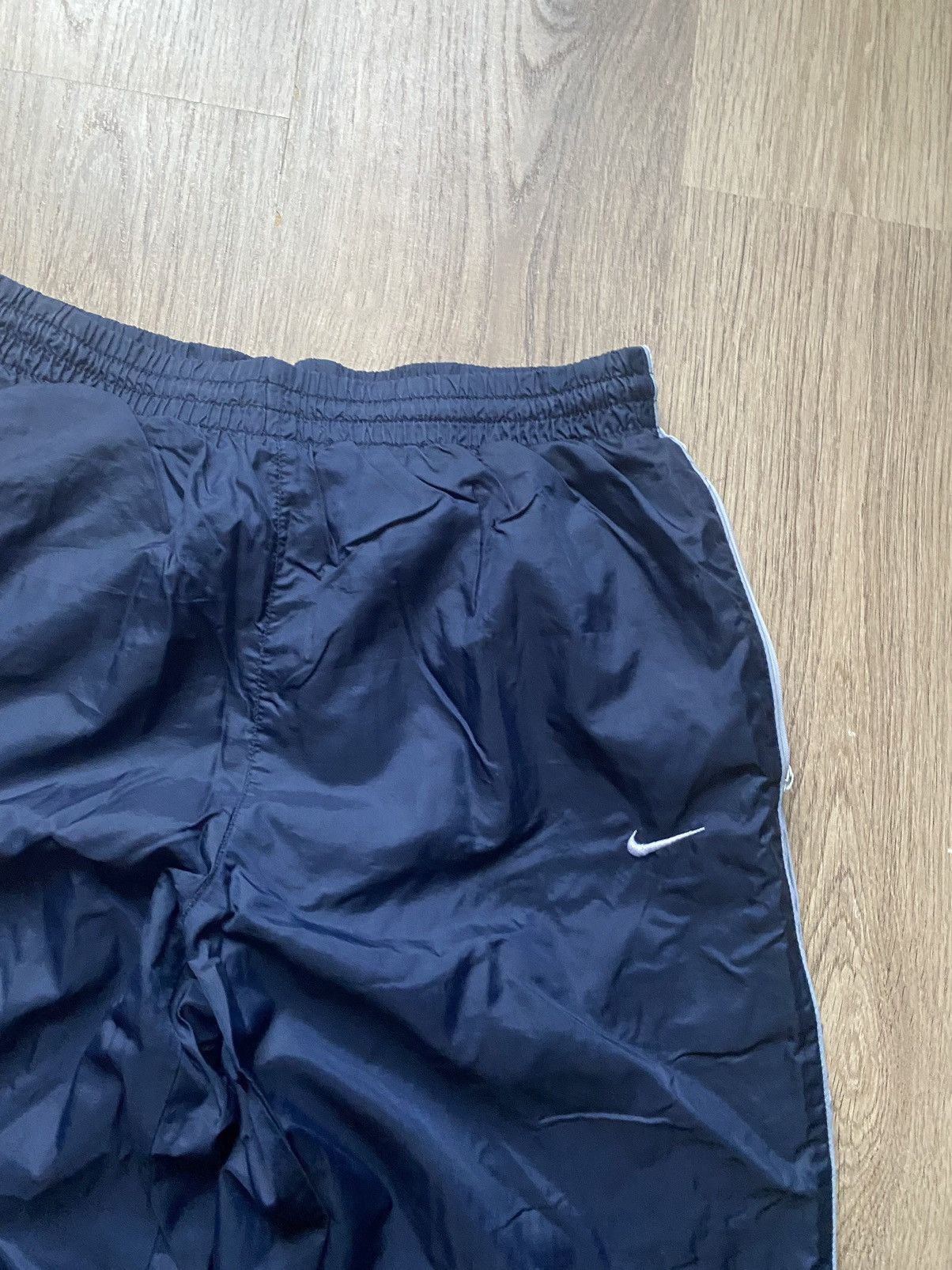Nike × Vintage Vintage Nike Y2K 00’s drill nylon streetwear sweatpants. 🔥🔥 Size US 32 / EU 48 - 3 Thumbnail