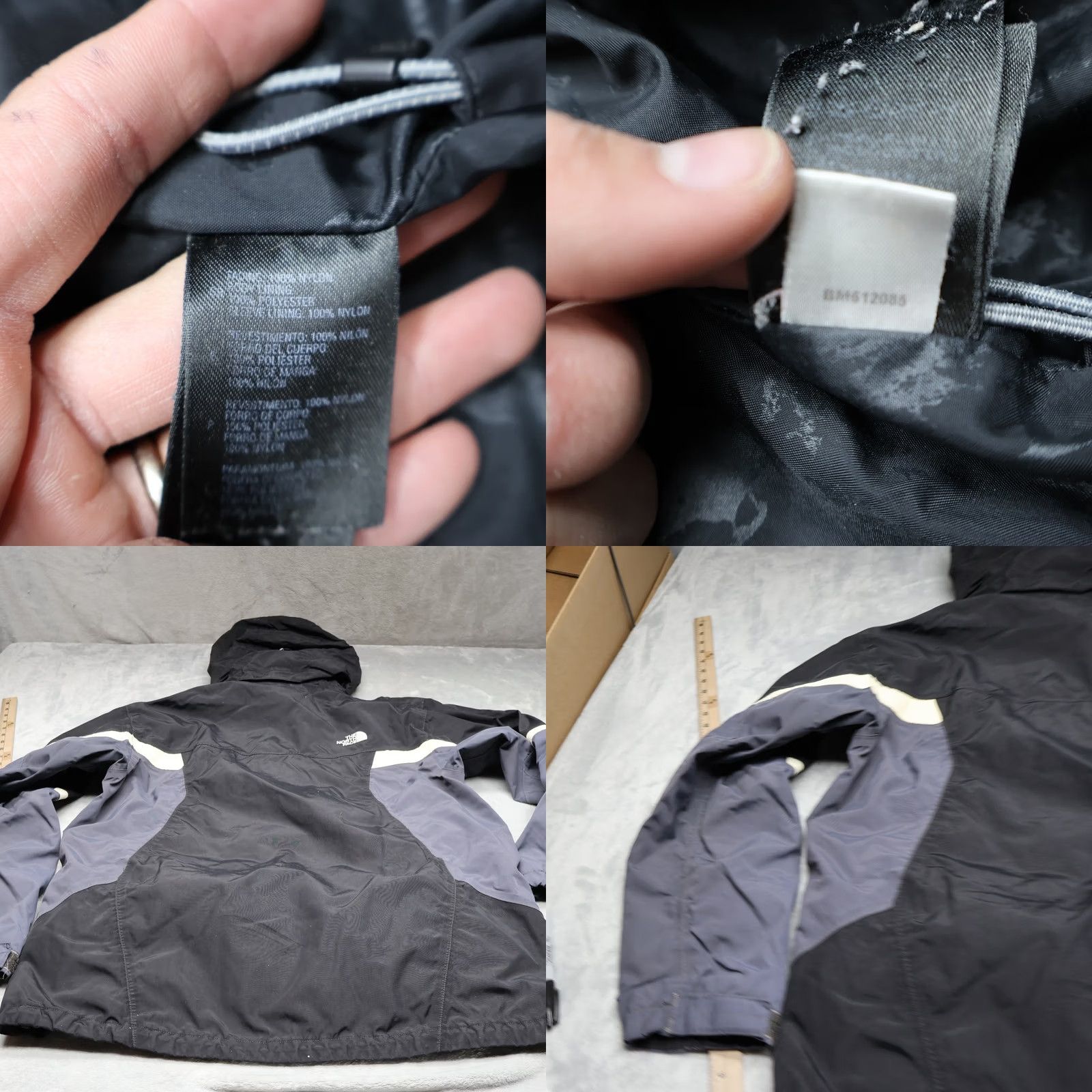 The North Face North Face Jacket Mens XL Black Hooded Waterproof Wind Rain Full Zip Outdoor Size US XL / EU 56 / 4 - 8 Thumbnail