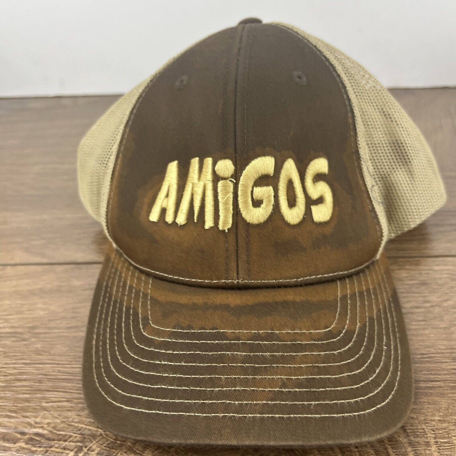 Other Amigos Hat Amigo Tan Brown Hat Adjustable Adult Size Hat Cap Size ONE SIZE - 5 Thumbnail