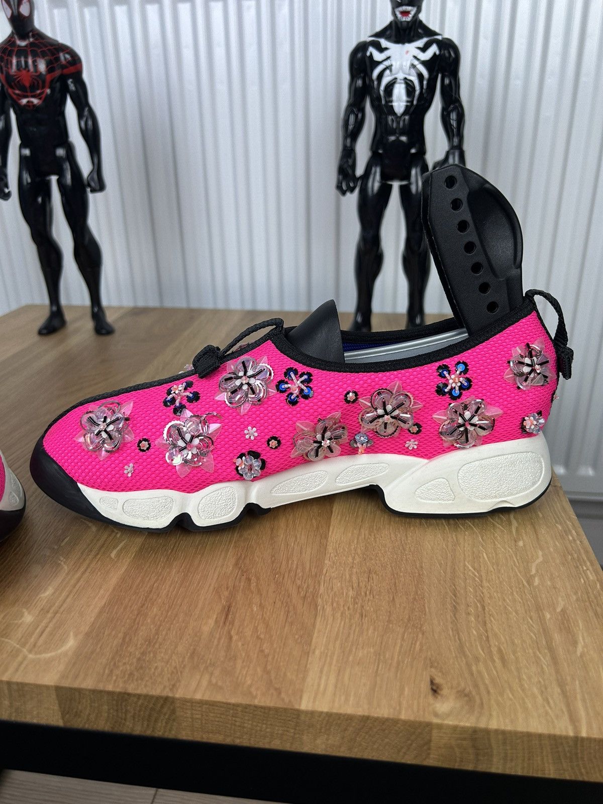 Dior Christian Dior Mesh Embellished sneaker Size US 7 / IT 37 - 9 Thumbnail