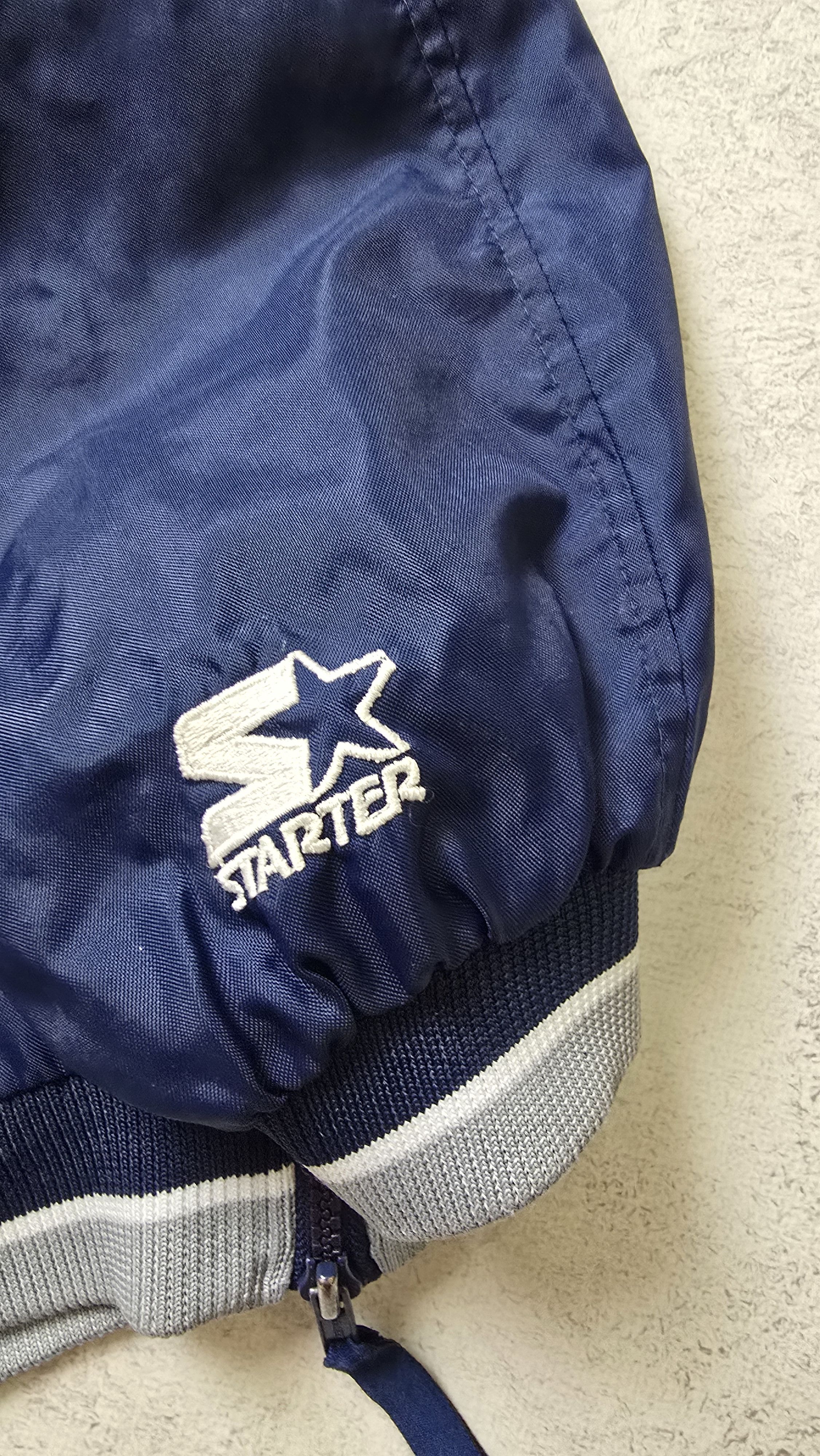Starter Vintage Starter New York Yankees MLB 1/4 Zip Pullover Jacket Size US L / EU 52-54 / 3 - 8 Thumbnail
