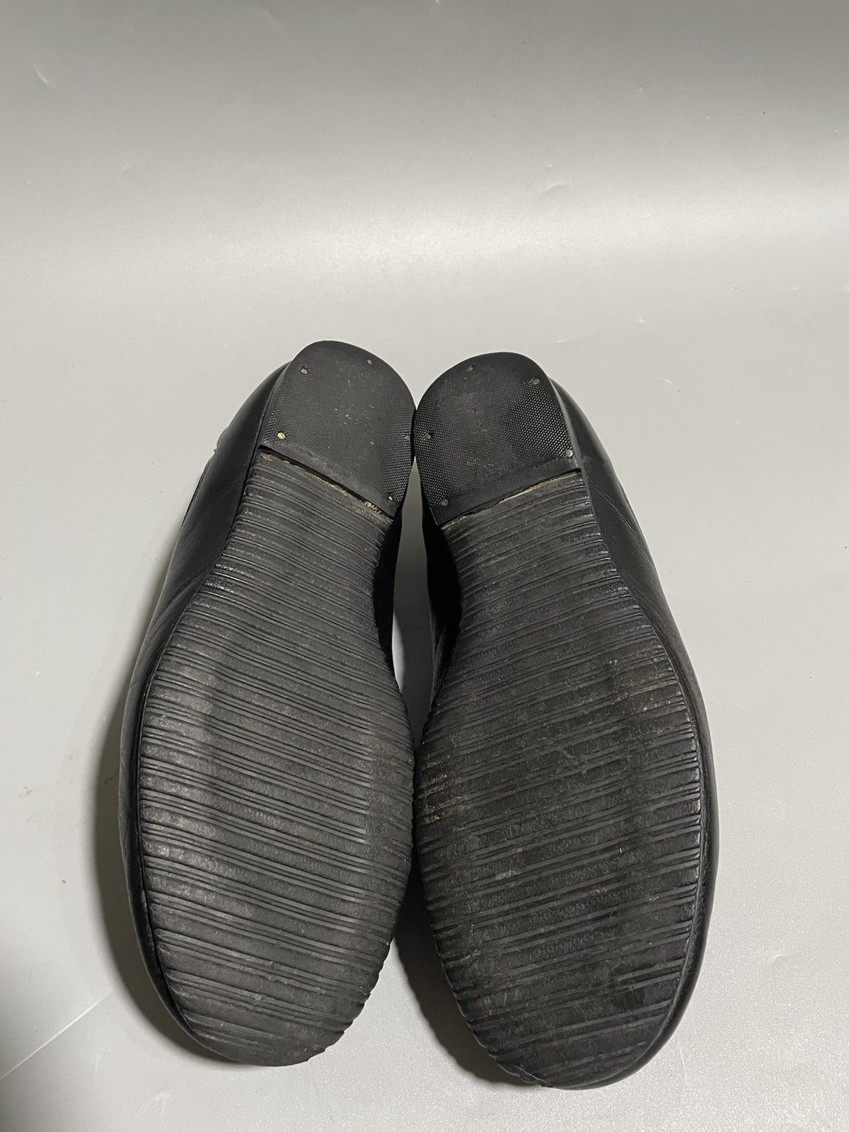 Yohji Yamamoto Yohji Yamamoto Black Leather Slip-On Shoes Size US 6.5 / EU 39-40 - 10 Thumbnail