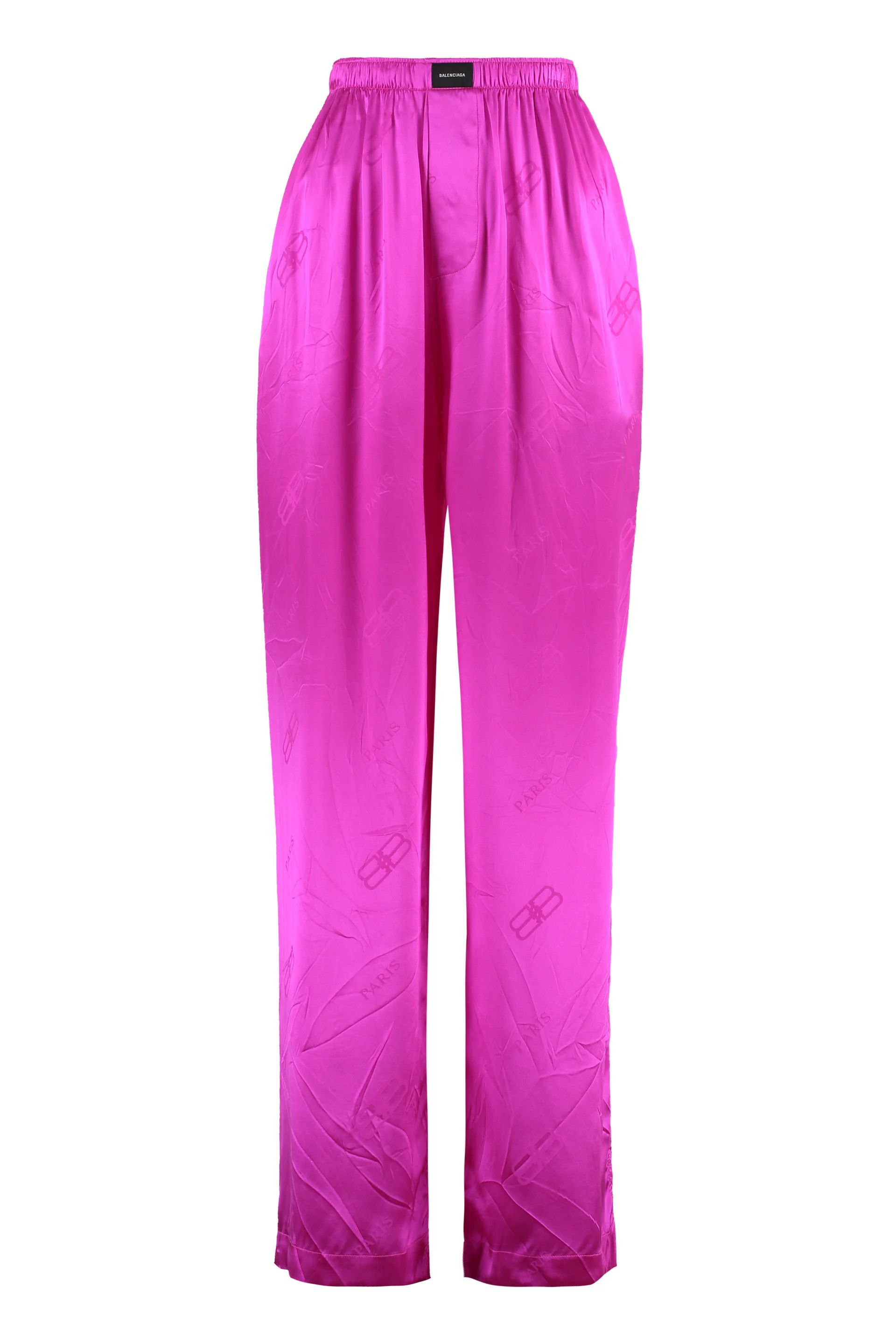 Balenciaga o1in1g1024 Pyjama Pants in Pink Size 25" / US 0 / IT 36 - 1 Thumbnail