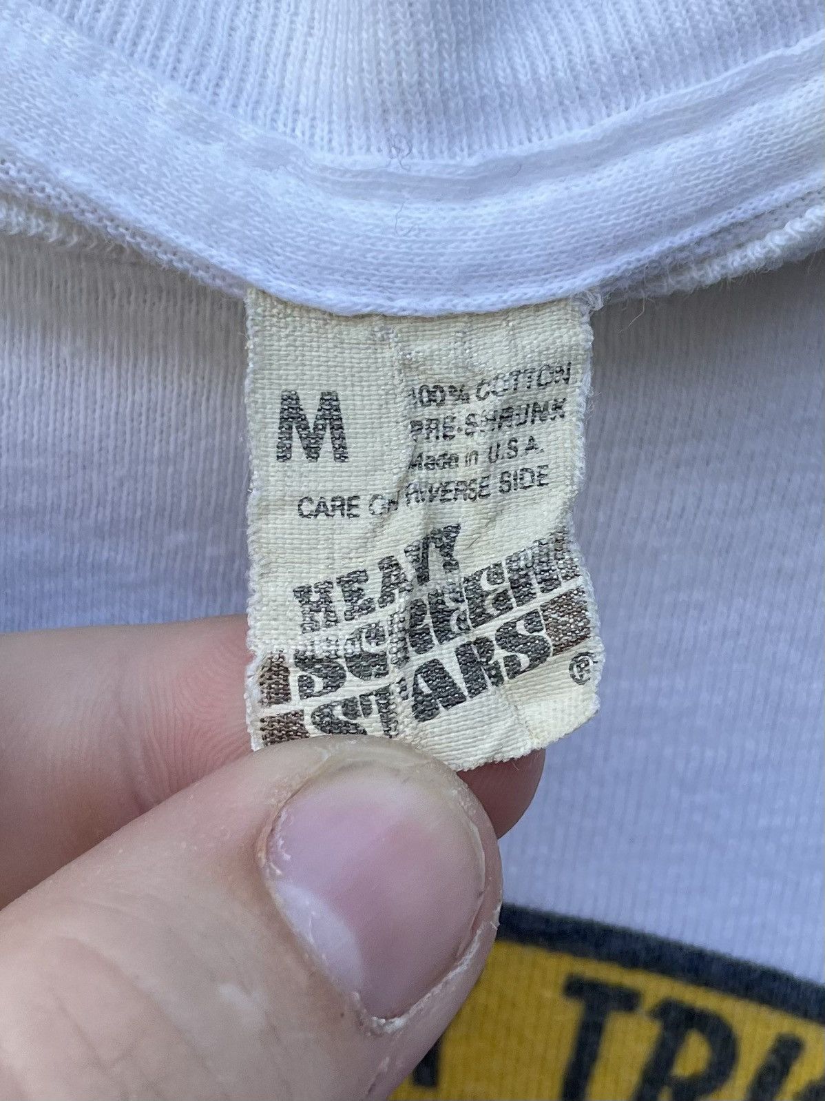 Other Vintage 80s Powdermilk Biscuits Single Stitch White T-Shirt Size US M / EU 48-50 / 2 - 2 Thumbnail