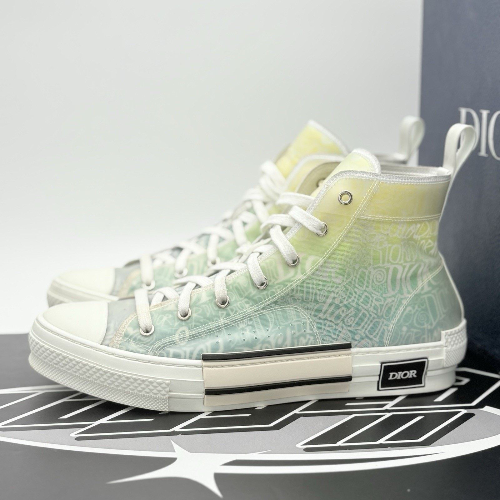 Dior Dior B23 ' Dior and Shawn Print ' | GREAT CONDITION! Size US 12 / EU 45 - 1 Thumbnail