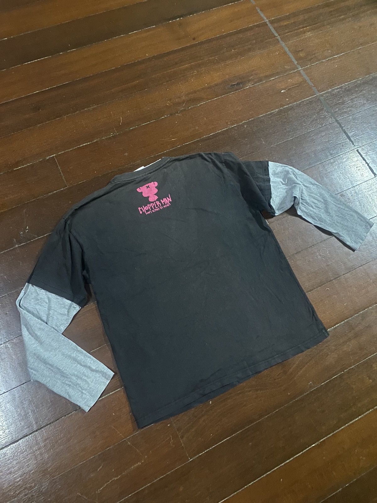 Anime Vintage ONE PIECE tony chopper man sun faded Anime Tee Size US XL / EU 56 / 4 - 9 Thumbnail