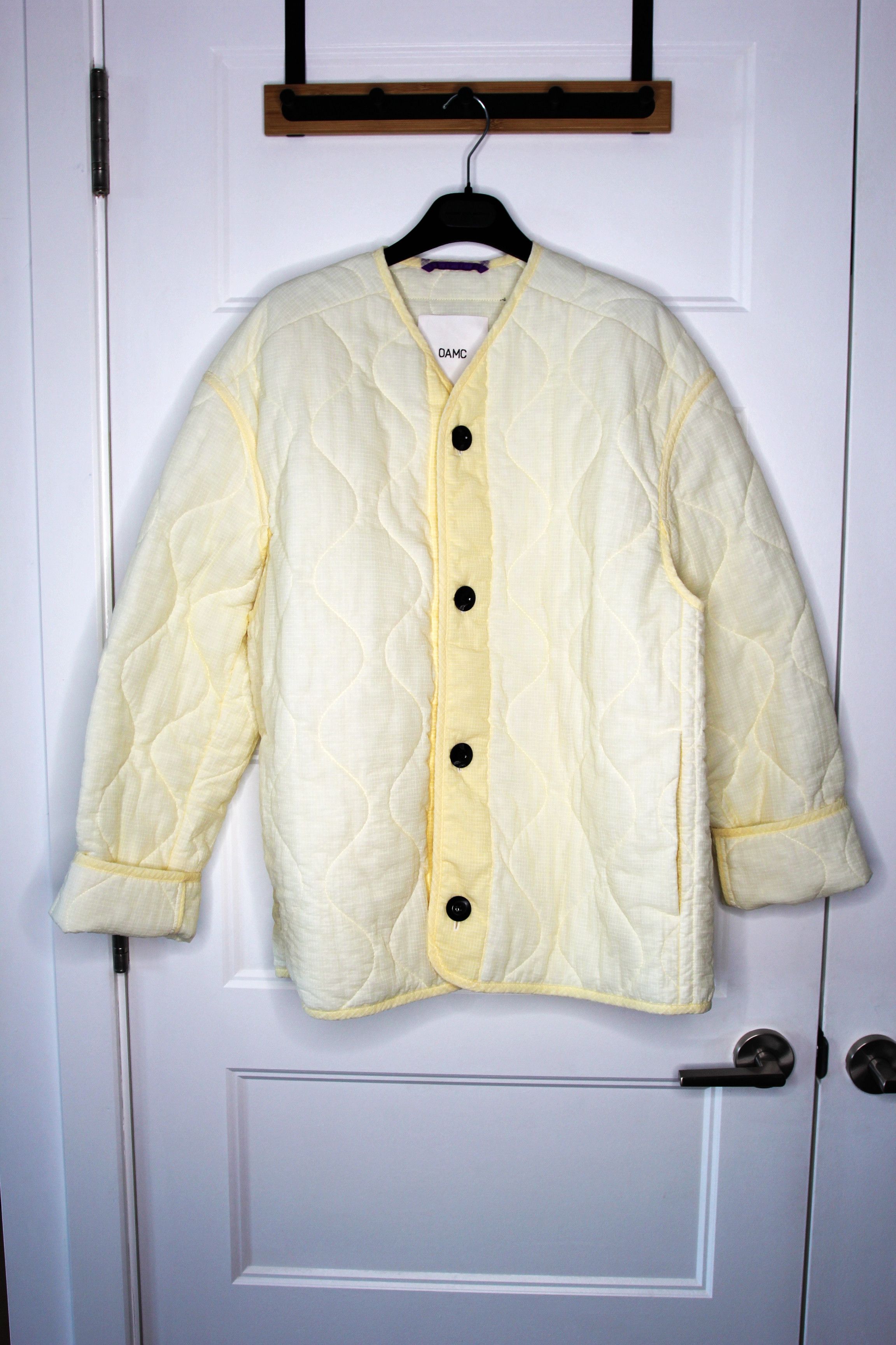 OAMC BNWT SS23 OAMC OFF-WHITE QUILTED JACKET XL Size US XL / EU 56 / 4 - 2 Thumbnail