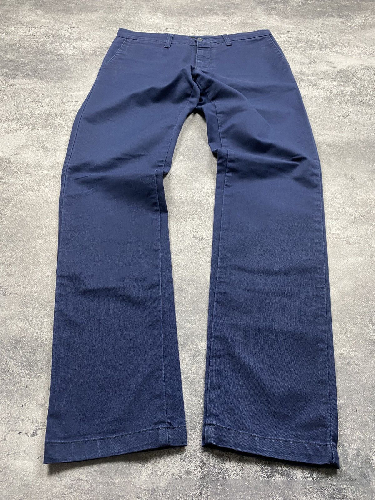 Carhartt Vintage Y2K Carhartt Sid Pant Blue Work Pants Size US 32 / EU 48 - 3 Thumbnail