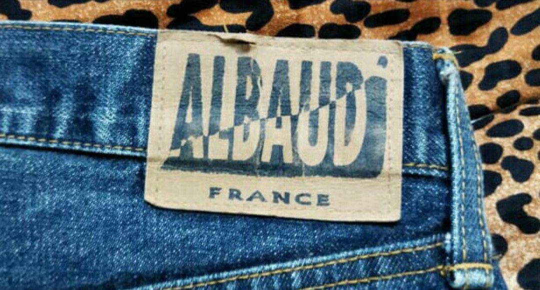 Japanese Brand ALBAUD FRANCE – MADE IN JAPAN VINTAGE DENIM SELVEDGE Size US 32 / EU 48 - 6 Thumbnail