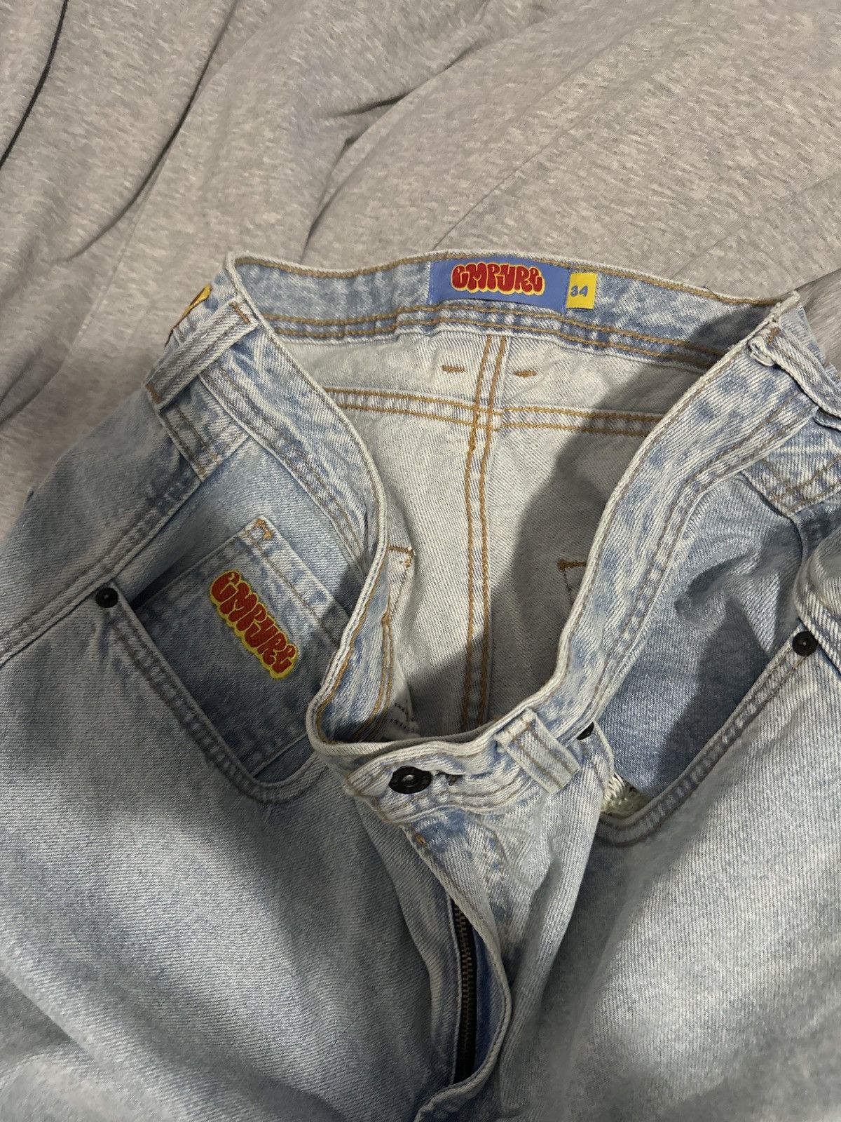 Empyre × Vintage Empyre Baggie Blue Jeans Size US 34 / EU 50 - 3 Thumbnail