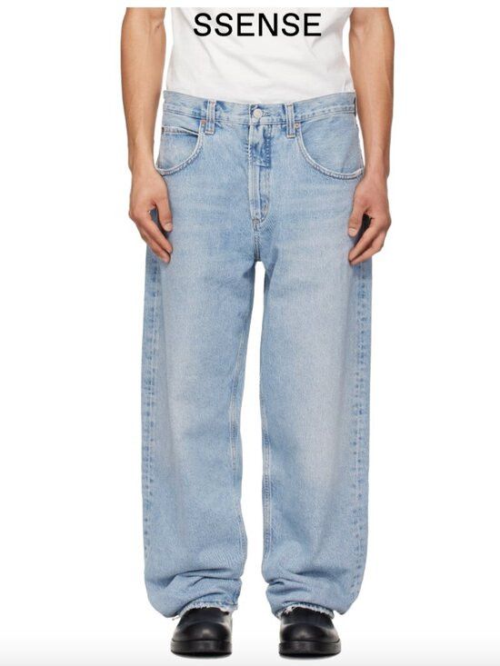 Agolde Agolde Fusion Jeans in Ratio - 28" Size US 28 / EU 44 - 1 Thumbnail
