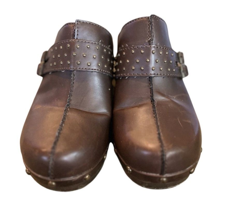 Route 66 Y2K Route 66 Camden Brown Studded Chunky Mule Clogs Size 8 Size US 8 / IT 38 - 1 Thumbnail