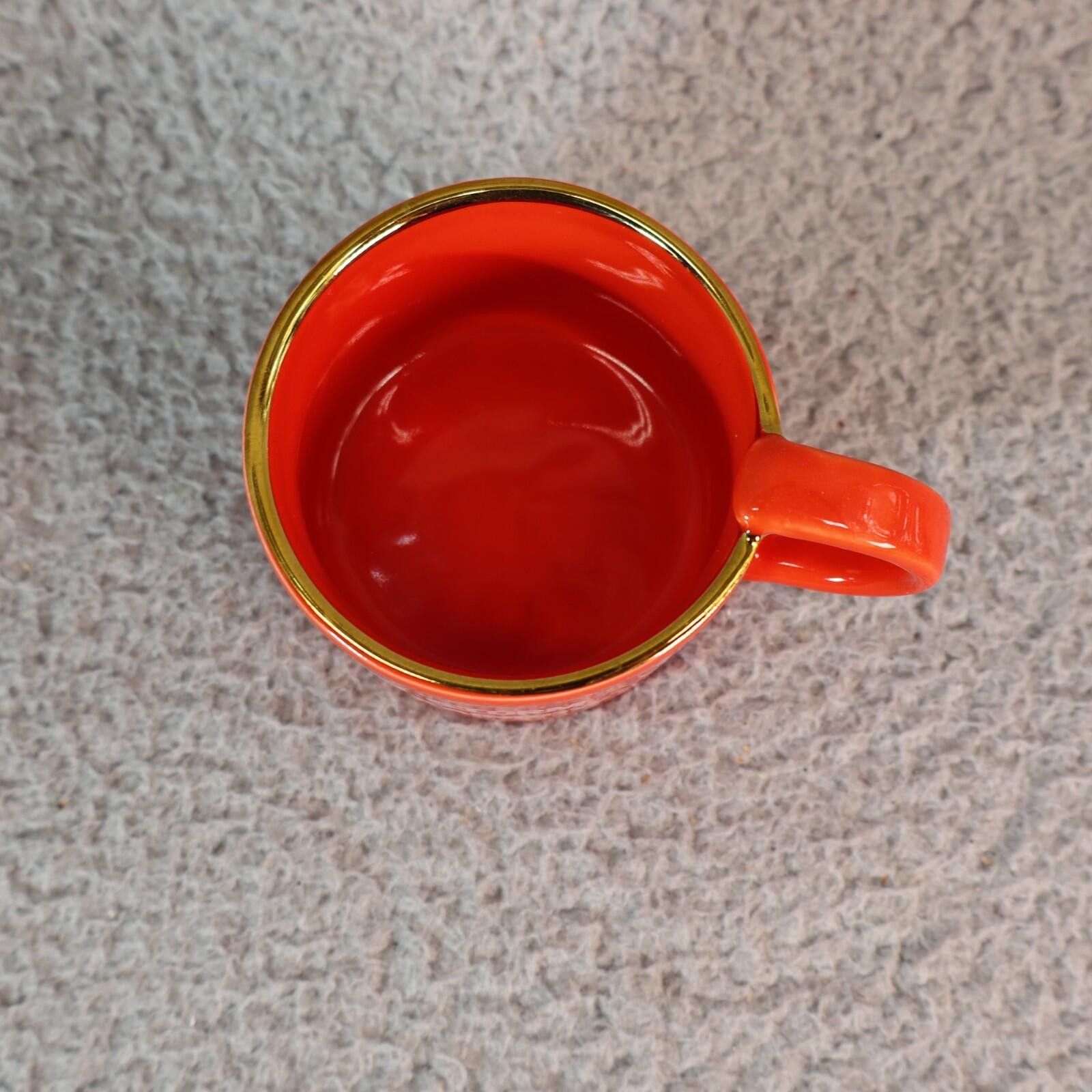 Other Mug, 6 Ounce - " No Storm No Rainbow " Red Gold Coffee Tea Size ONE SIZE - 3 Thumbnail