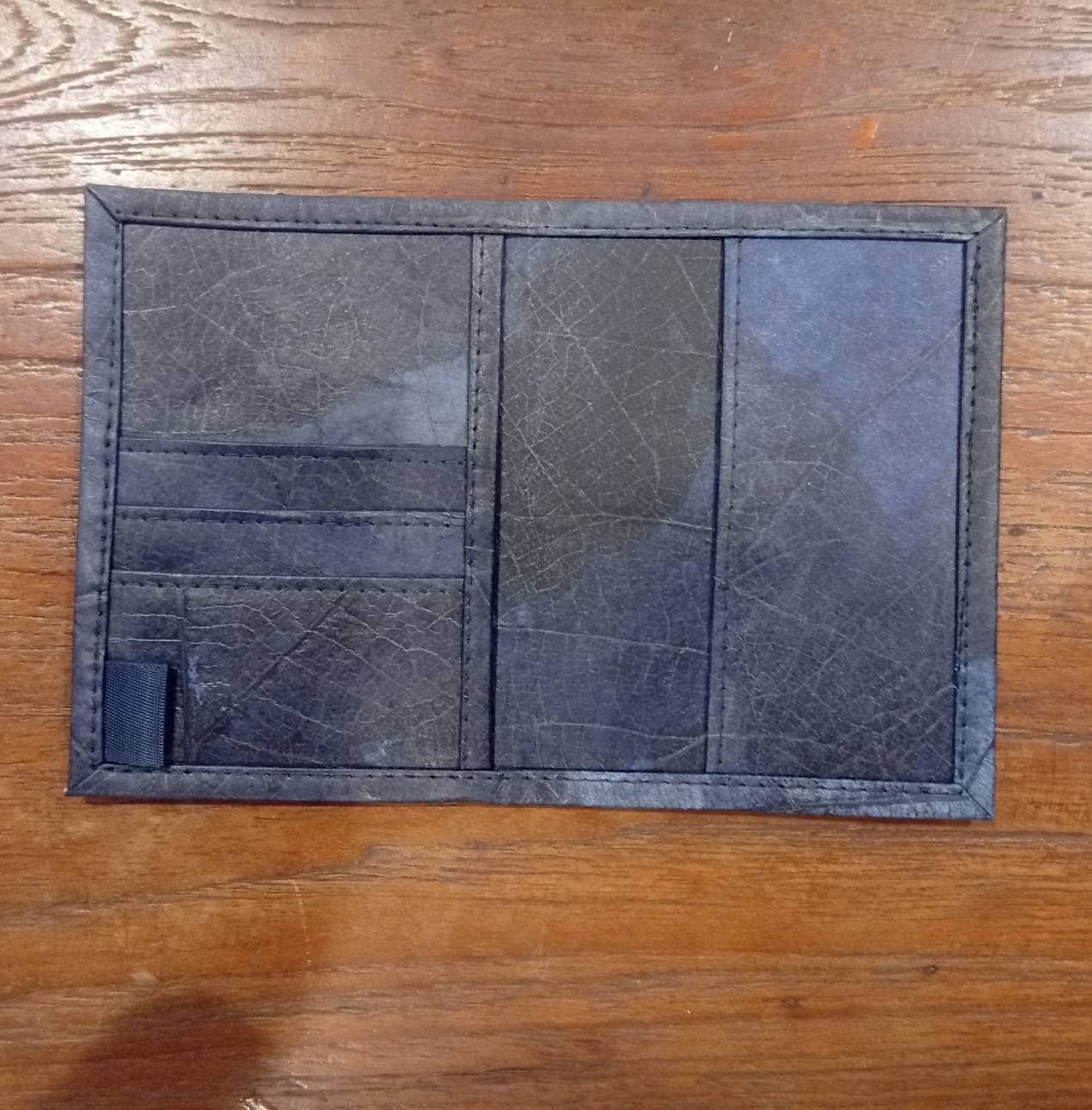 Other PASSPORT HOLDER TEAK LEAF LEATHER PASSPORT FOLDER DARK BLUE Size ONE SIZE - 5 Thumbnail