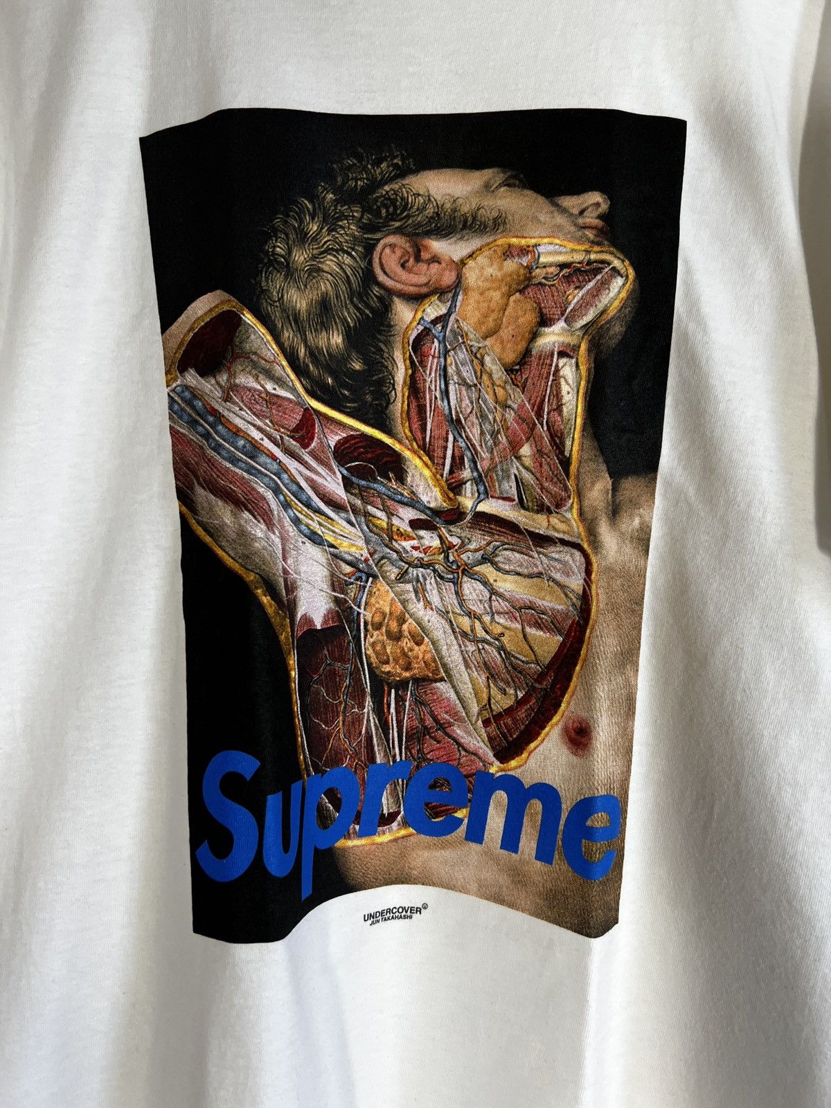 Jun Takahashi × Supreme × Undercover Supreme Anatomy Tee Size US L / EU 52-54 / 3 - 3 Thumbnail