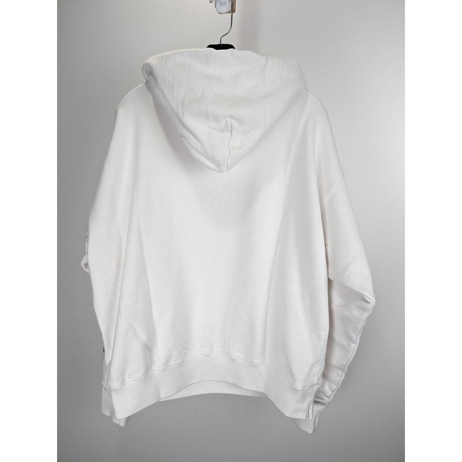 Off-White o1rshd1 Diags Bit Book Skate Hoodie in White/Black Size US M / EU 48-50 / 2 - 10 Thumbnail