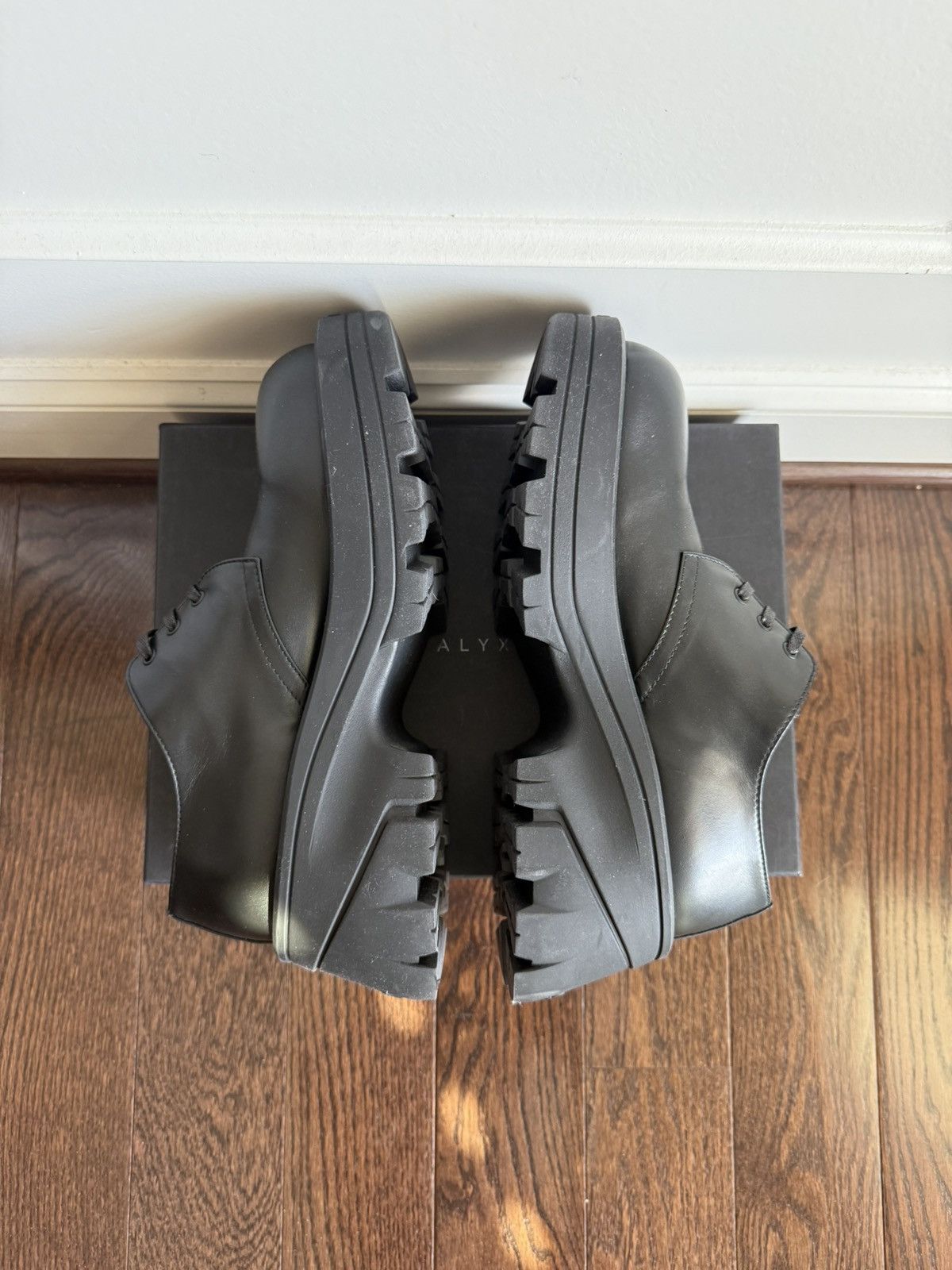 1017 ALYX 9SM Alyx Lug Sole Leather Derby Size US 12 / EU 45 - 7 Thumbnail