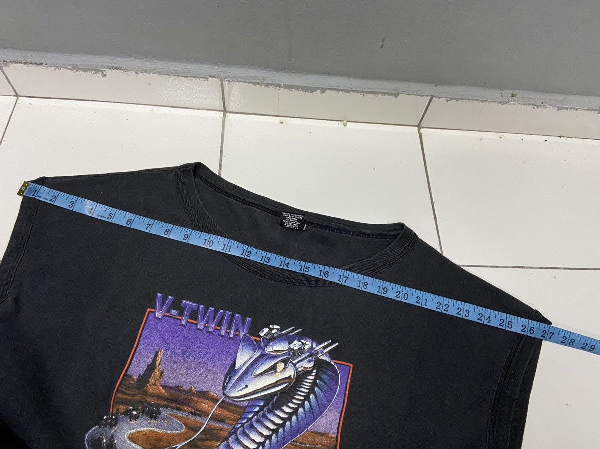 Harley Davidson VINTAGE HARLEY DAVIDSON 80’s VENOM GATOR MUSCLE TEE Size US XXL / EU 58 / 5 - 15 Thumbnail