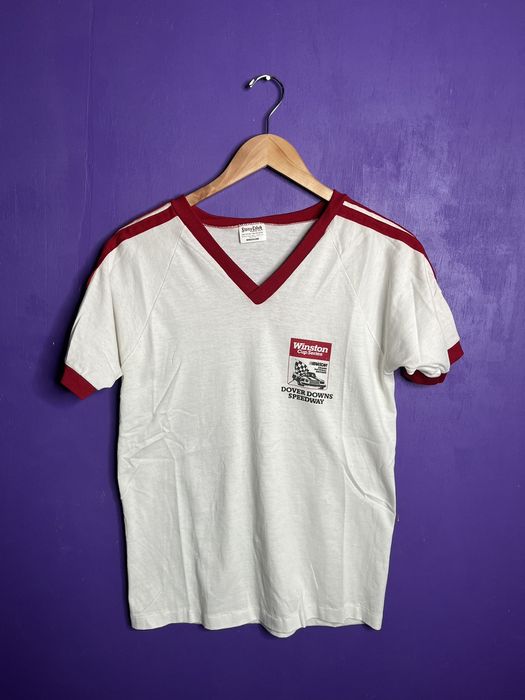 Vintage Vintage 80s Winston cup series v-neck t-shirt | Grailed