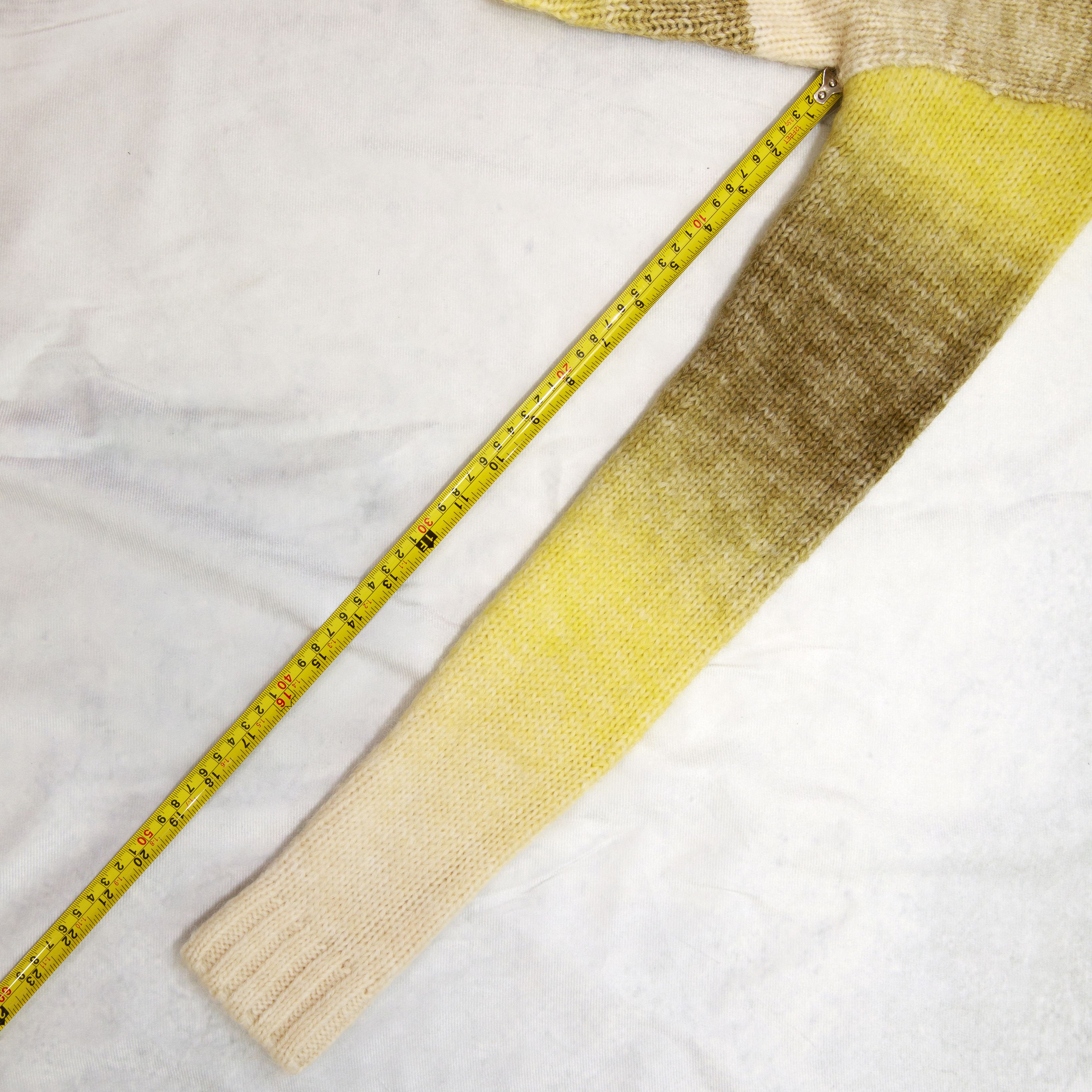 For Love & Lemons For Love and Lemons Celeste Sweater Yellow Wool Twist XS Size XS / US 0-2 / IT 36-38 - 10 Thumbnail