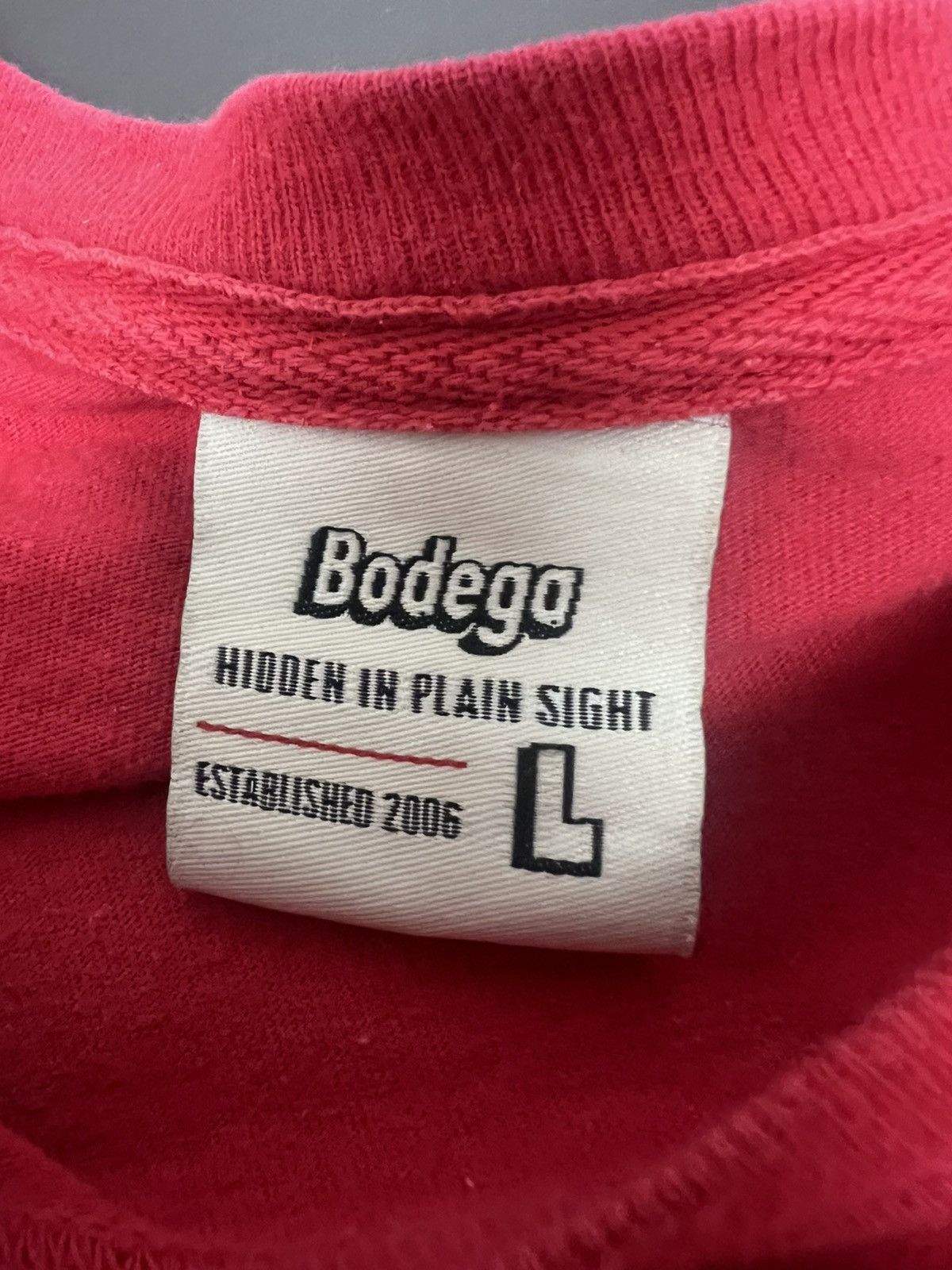 Bodega Hung Bao Longsleeve Tee Size US L / EU 52-54 / 3 - 4 Thumbnail