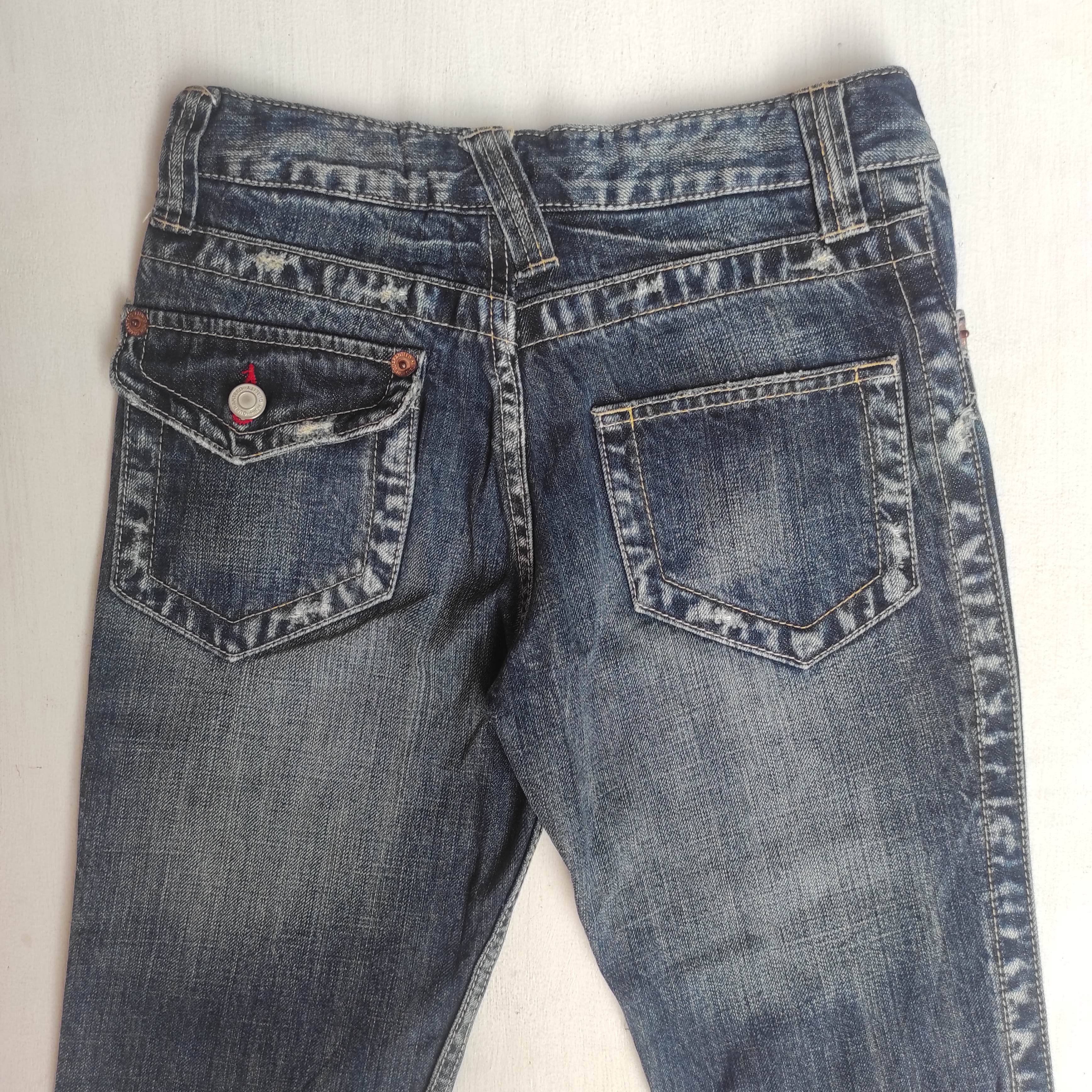 Hysteric Glamour Flare Jeans ORIRIN Low Rise Boot cut Denim Size 26" / US 2 / IT 38 - 18 Thumbnail