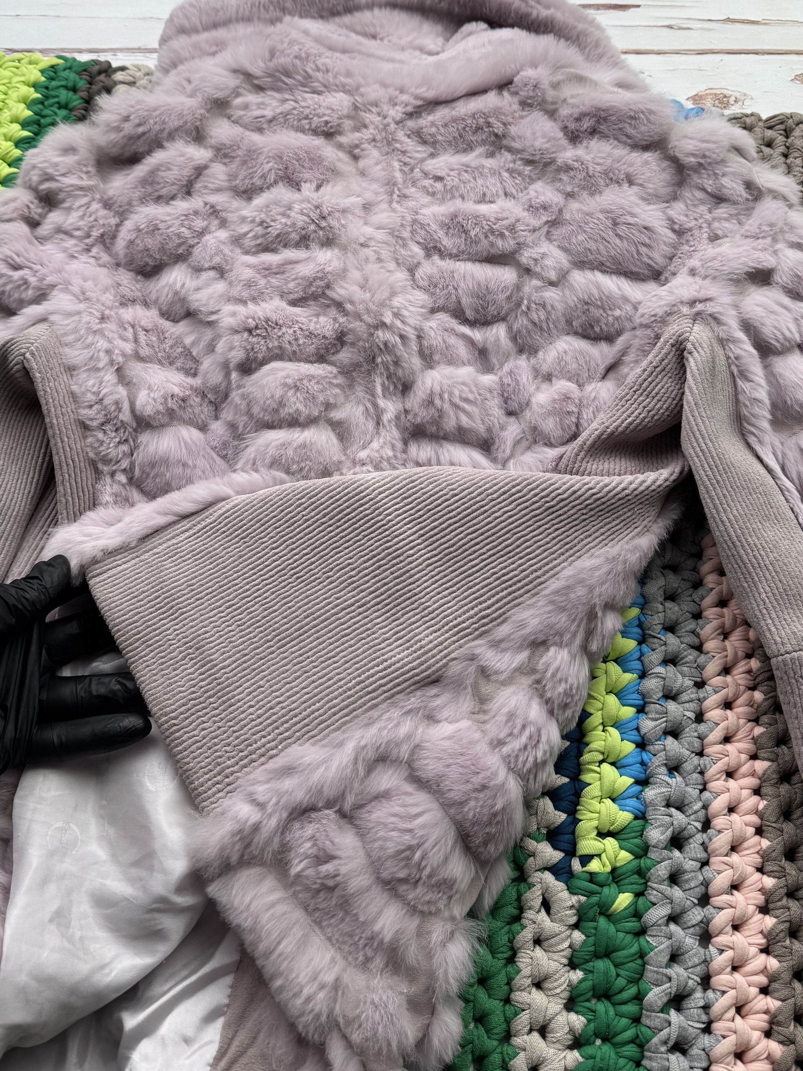 Roberto Cavalli Just Cavalli 2009 Lapin Fur Jacket (V15) Size M / US 6-8 / IT 42-44 - 17 Thumbnail