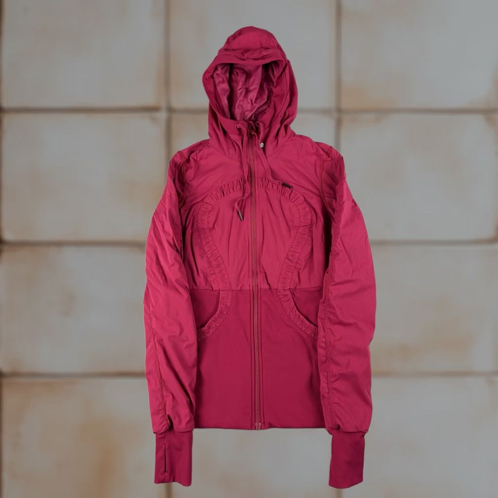 Lululemon Lululemon Dance Studio Jacket Hoodie Reversible Women’s Small Pink Full Zip Jacket Track Size S / US 4 / IT 40 - 1 Thumbnail