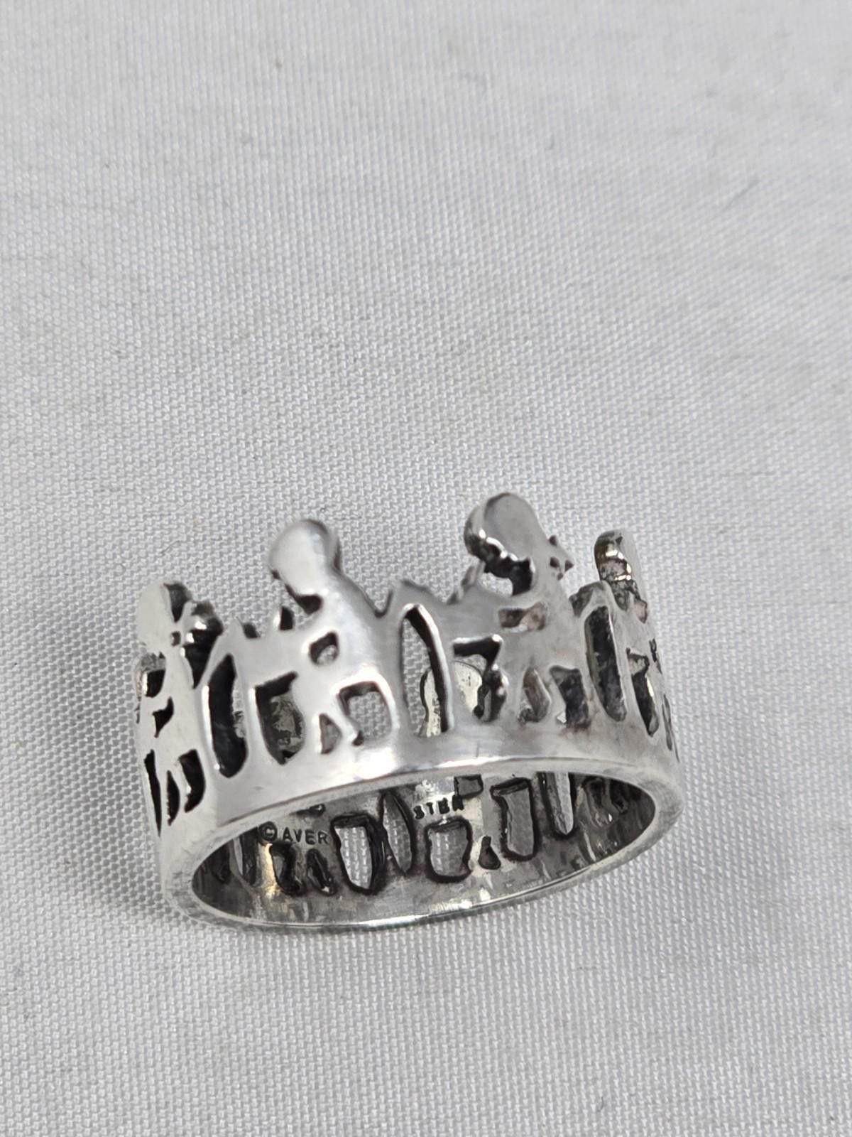Other James Avery Retired Sterling Silver Children School Desk Size ONE SIZE - 6 Thumbnail