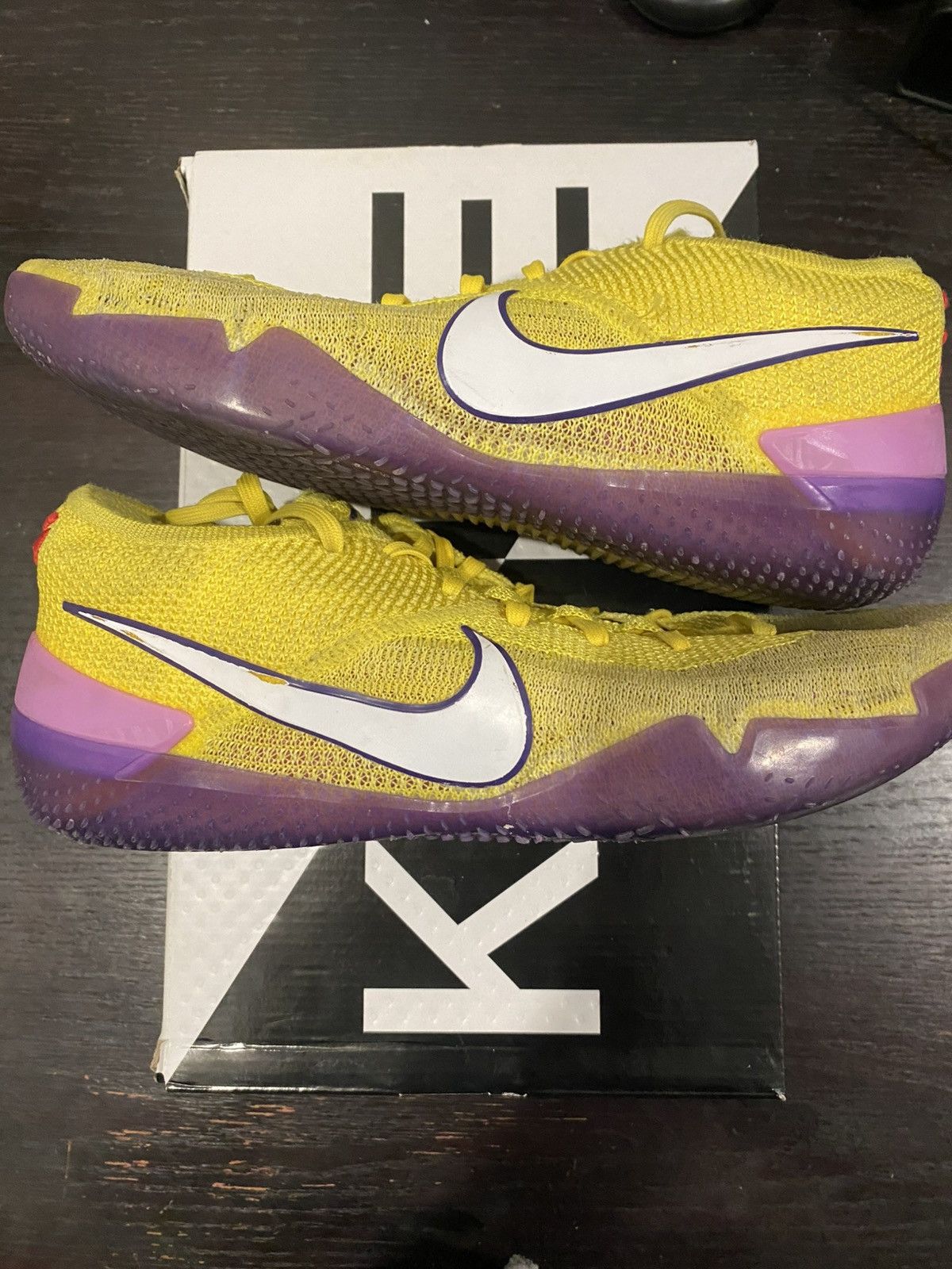 Nike Nike Kobe AD NXT 360 “Yellow Strike” Size US 9 / EU 42 - 2 Thumbnail