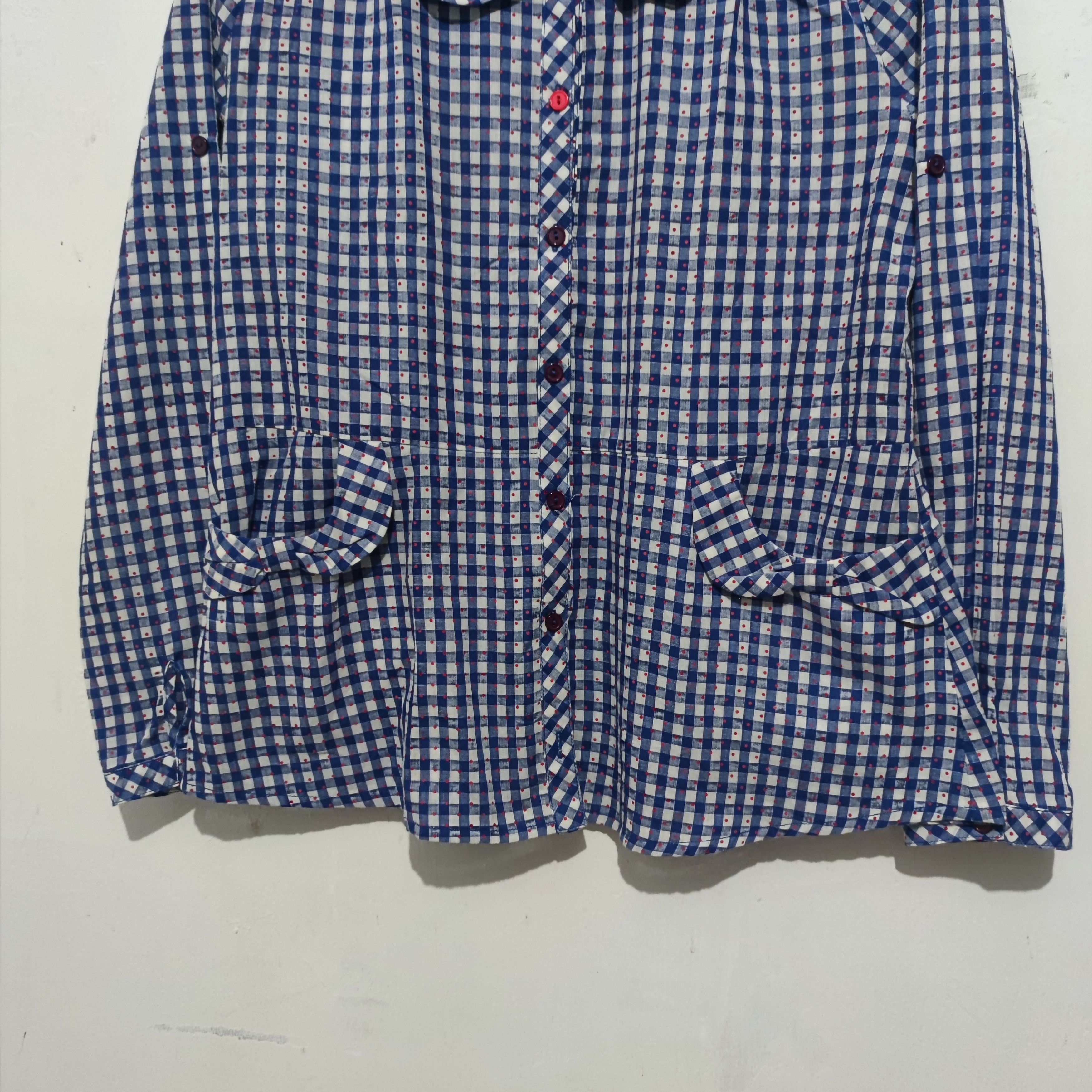 If Six Was Nine × Japanese Brand × Vintage ppfm long Shirt Size M / US 6-8 / IT 42-44 - 4 Thumbnail
