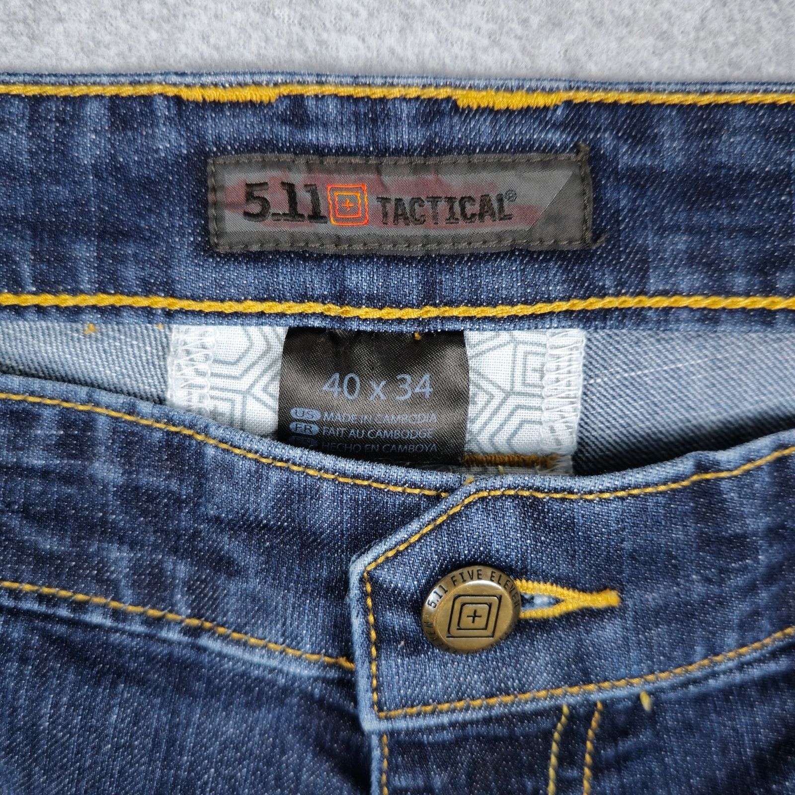 5.11 5.11 Tactical Mens 40x34 Defender Flex Jeans Size US 40 / EU 56 - 12 Thumbnail