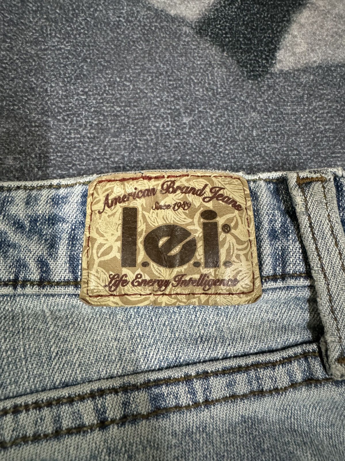 Japanese Brand Vintage Flare Jeans Stone Wash Jeans Faded Wash Jeans Japan Size US 30 / EU 46 - 8 Thumbnail