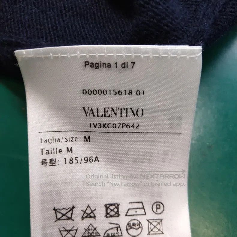 Valentino Valentino Plush blend patterned crew neck knit Size M / US 6-8 / IT 42-44 - 9 Thumbnail